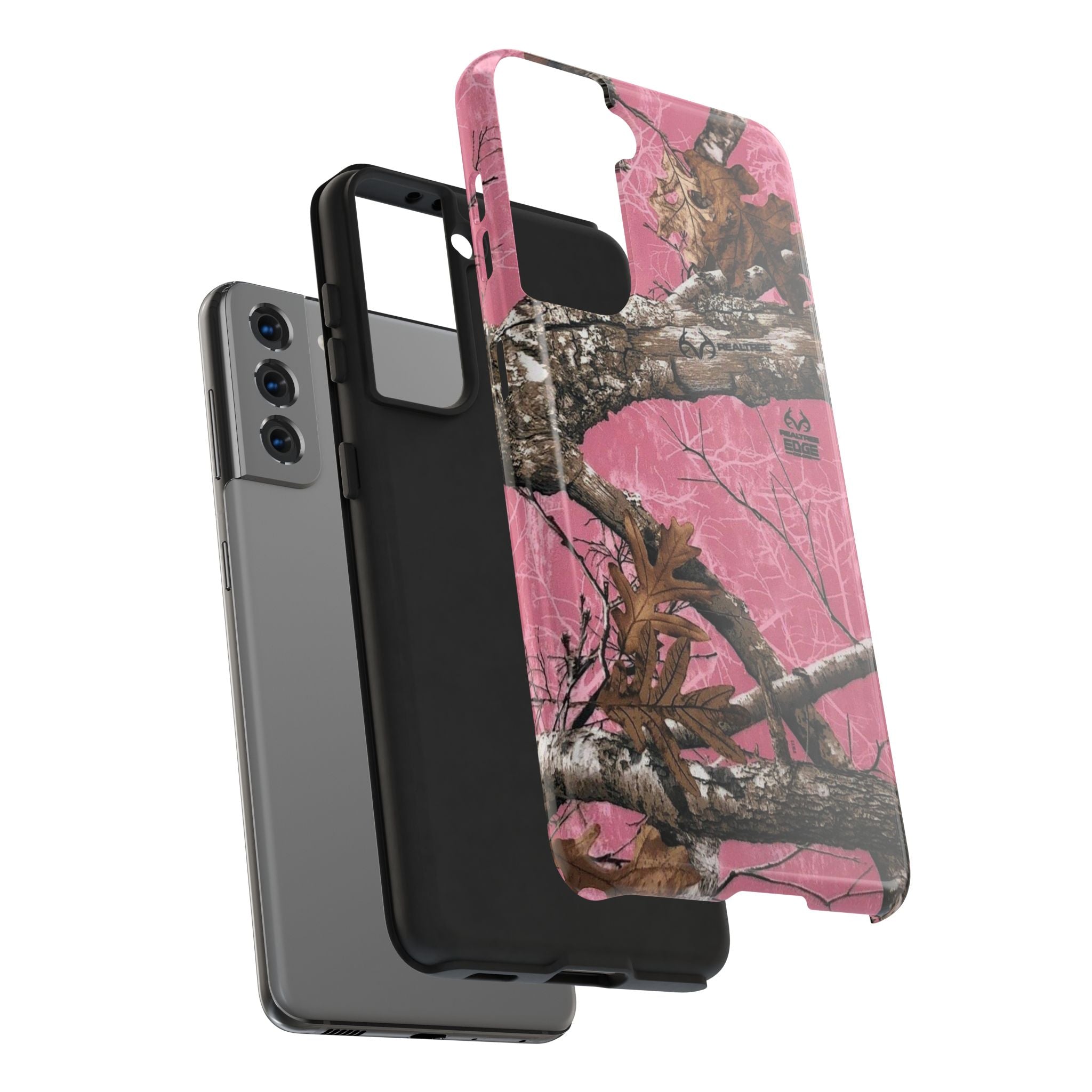 Pink Camo Real Tree Phone Case  - Tough Impact-Resistant Case