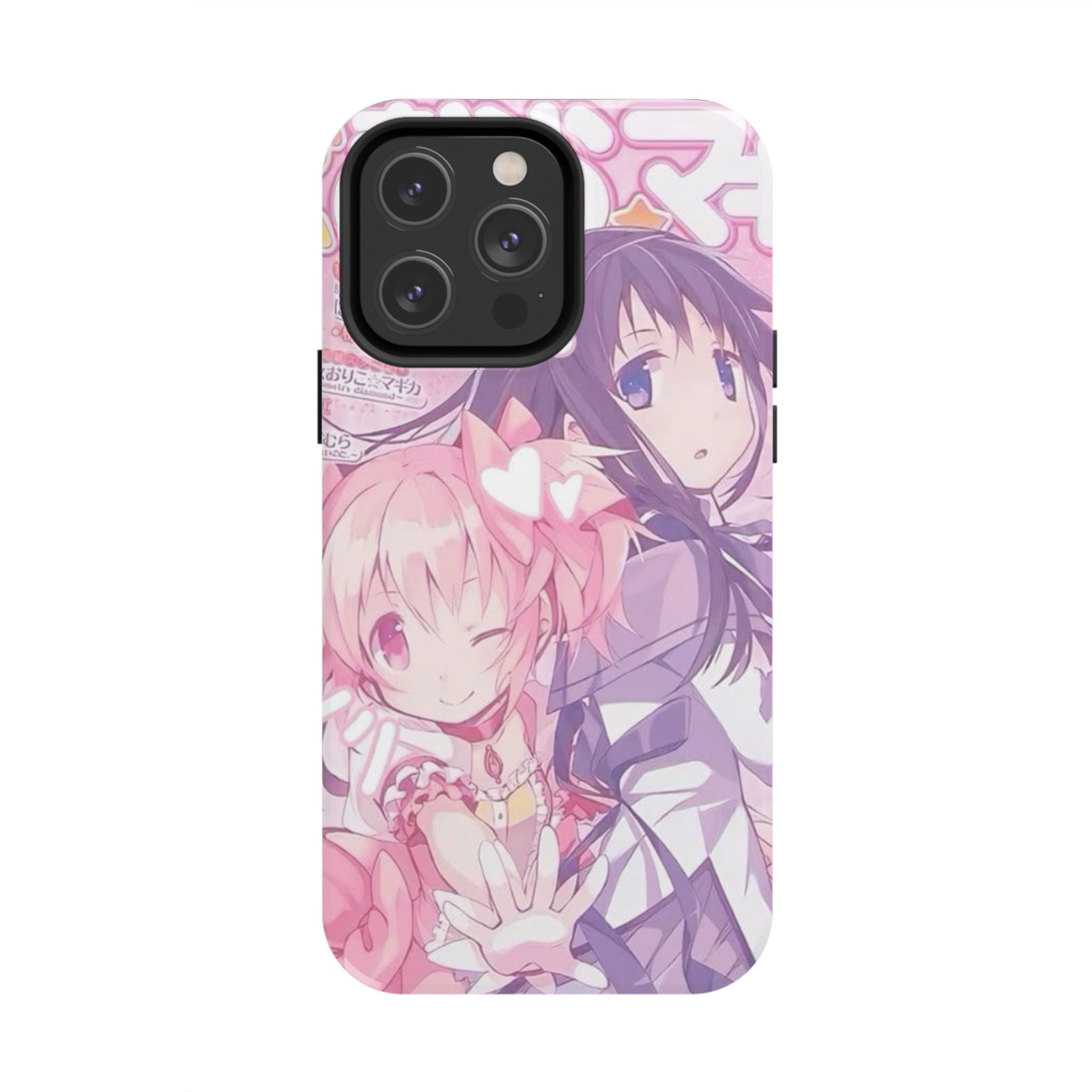 Cute Pink and Purple Anime Phone Case