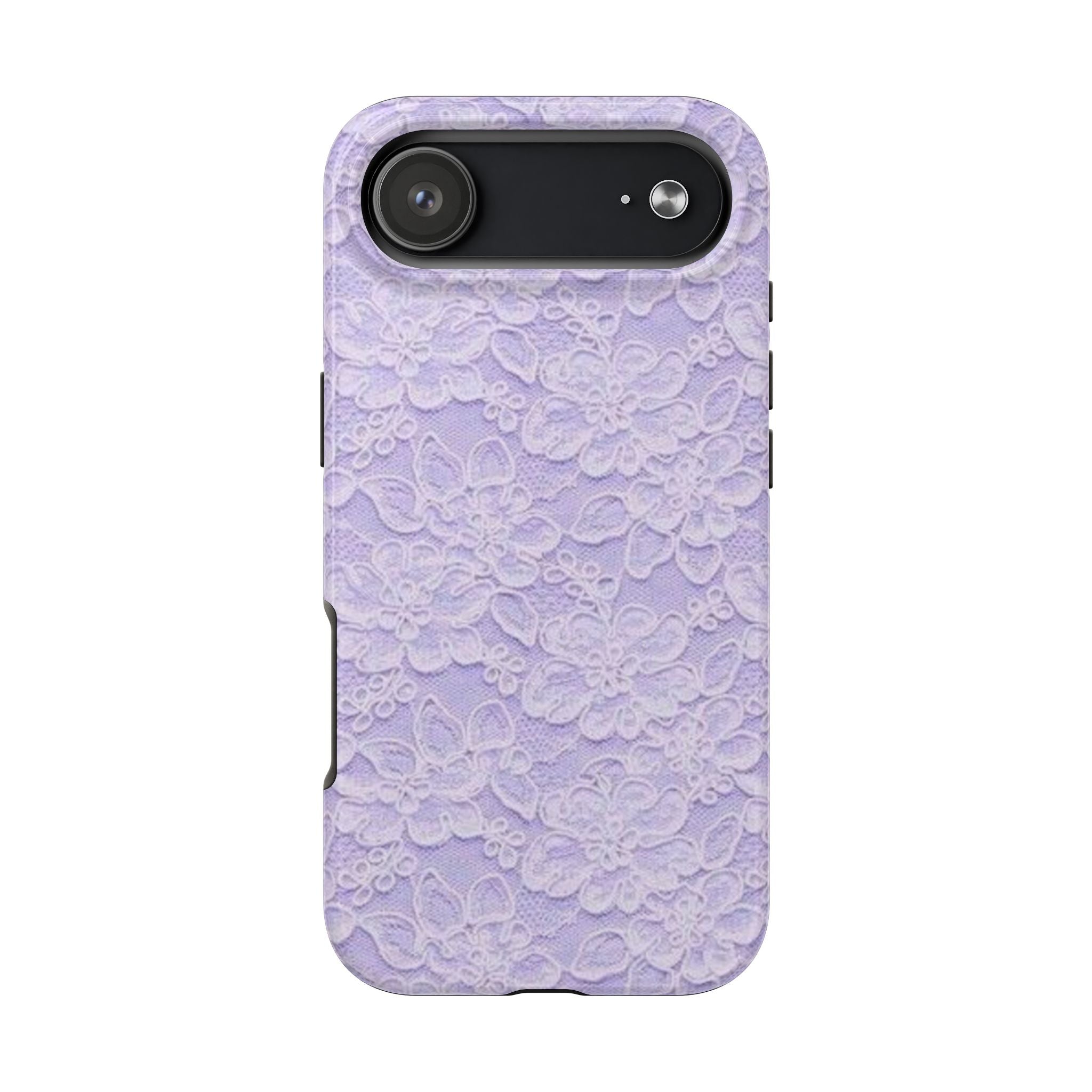 Purple Lace Cute Coquette Phone Case