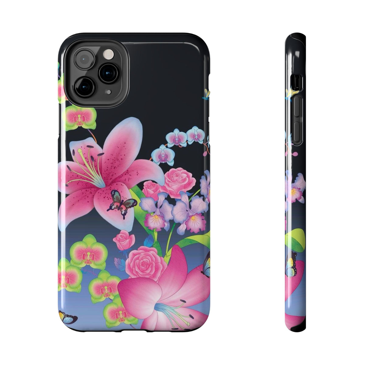 Bright Lily and Orchid  Phone Case