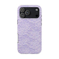 Purple Lace Cute Coquette Phone Case