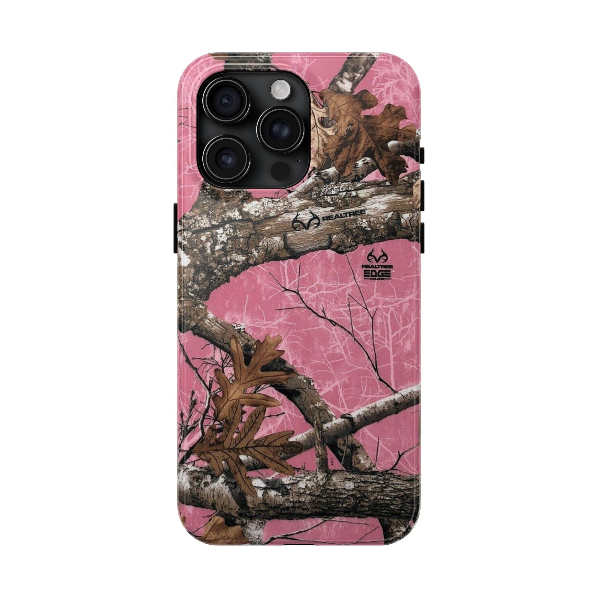 Pink Camo Real Tree Phone Case  - Tough Impact-Resistant Case