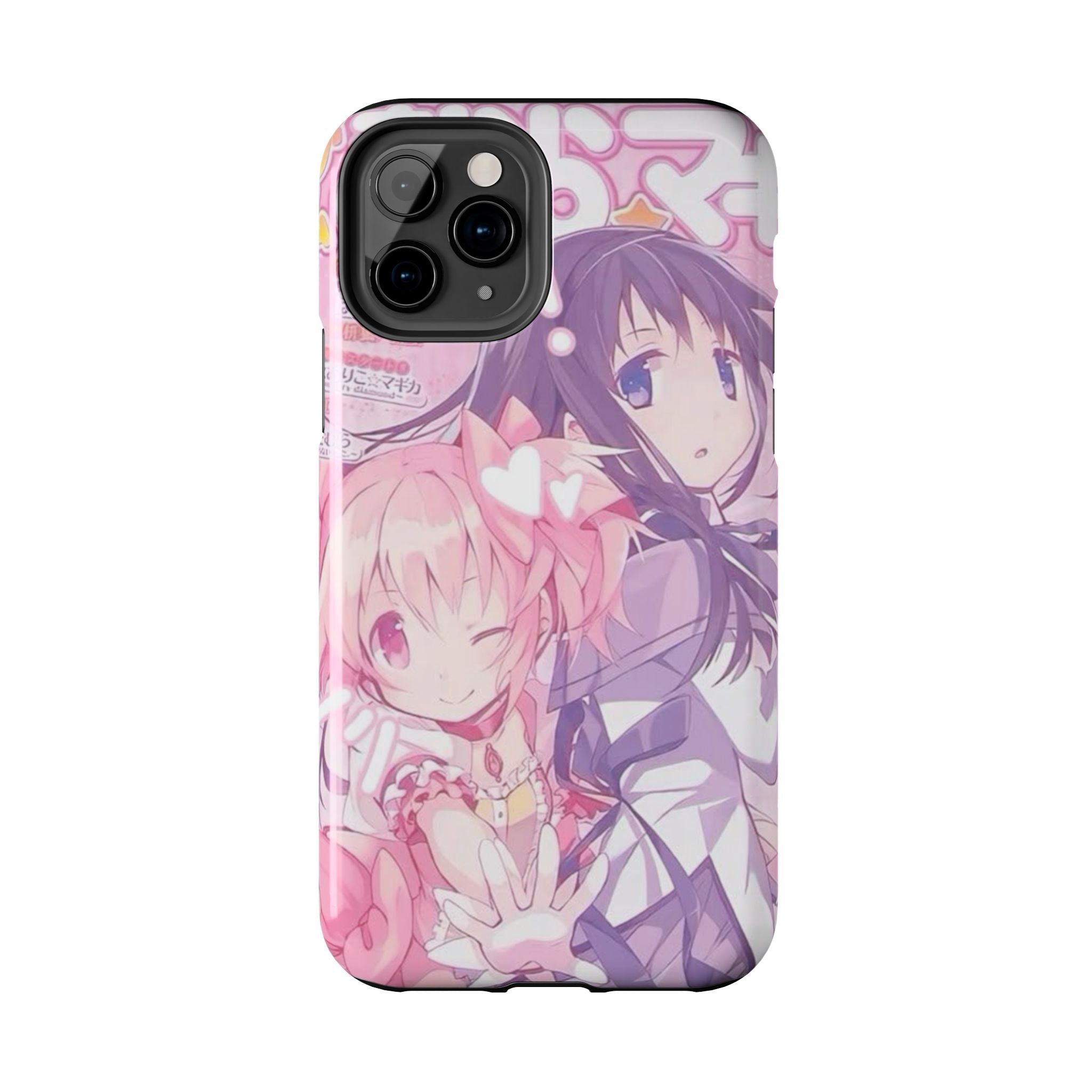 Cute Pink and Purple Anime Phone Case