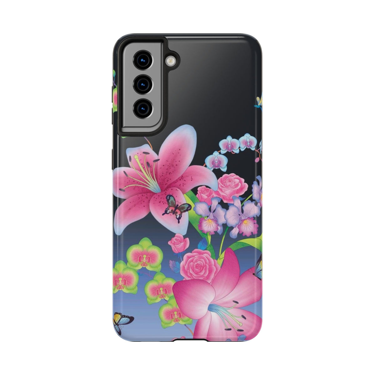 Bright Lily and Orchid  Phone Case