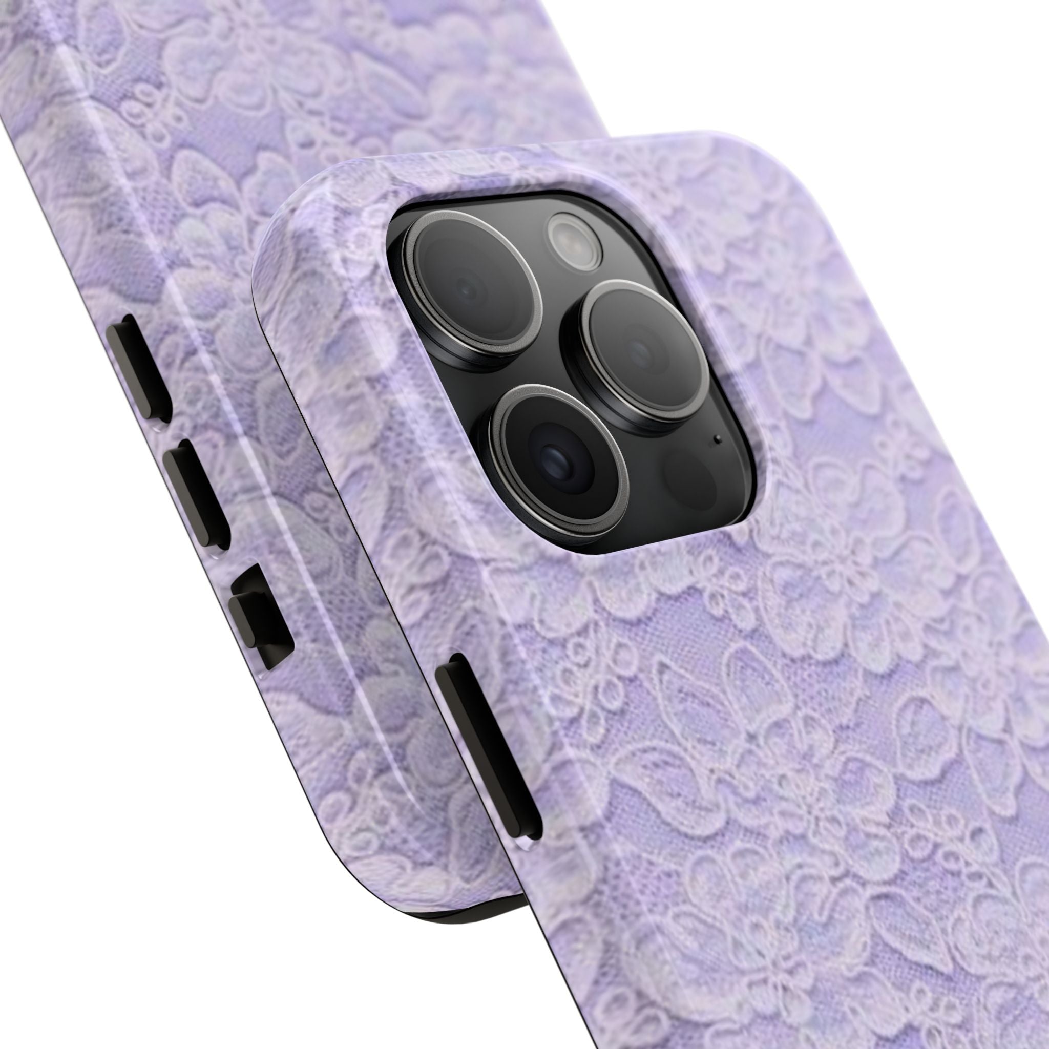 Purple Lace Cute Coquette Phone Case