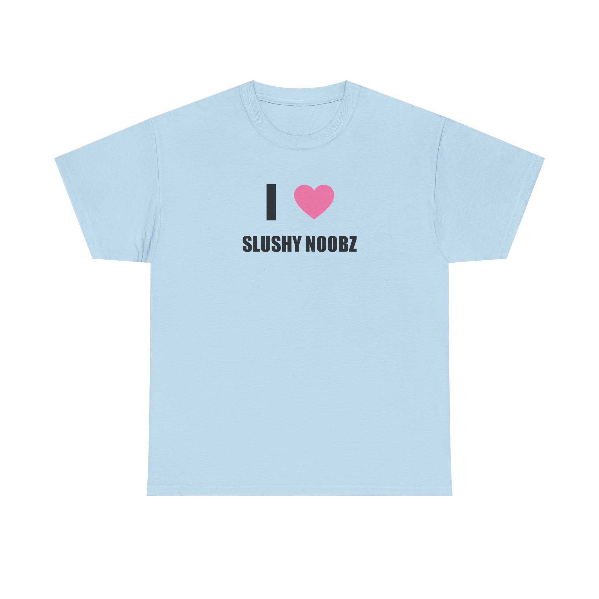 I Love Slushy Noobz Unisex Heavy Cotton Tee