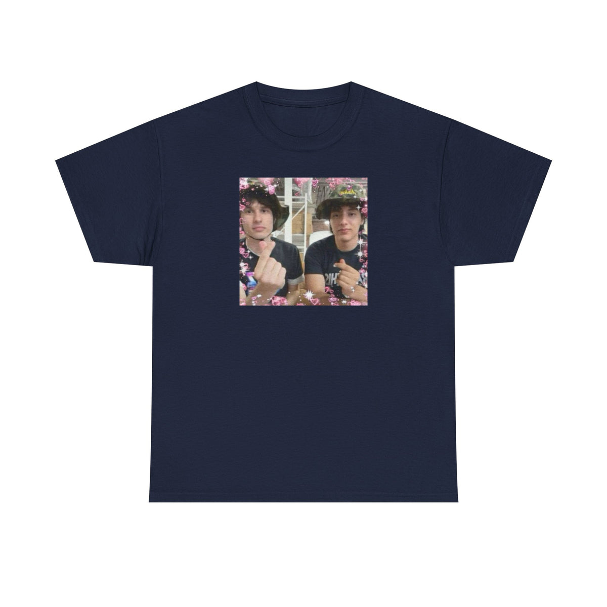 Proud Slushy Noobz Kawaii Cute Pic Martin and Hamzah Fan Merch Unisex Heavy Cotton Tee