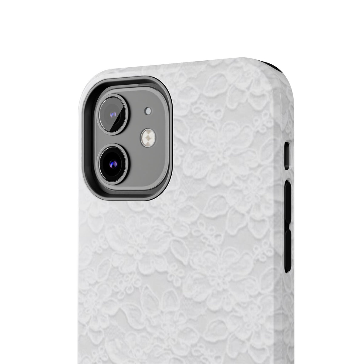White Lace Coquette Phone Case