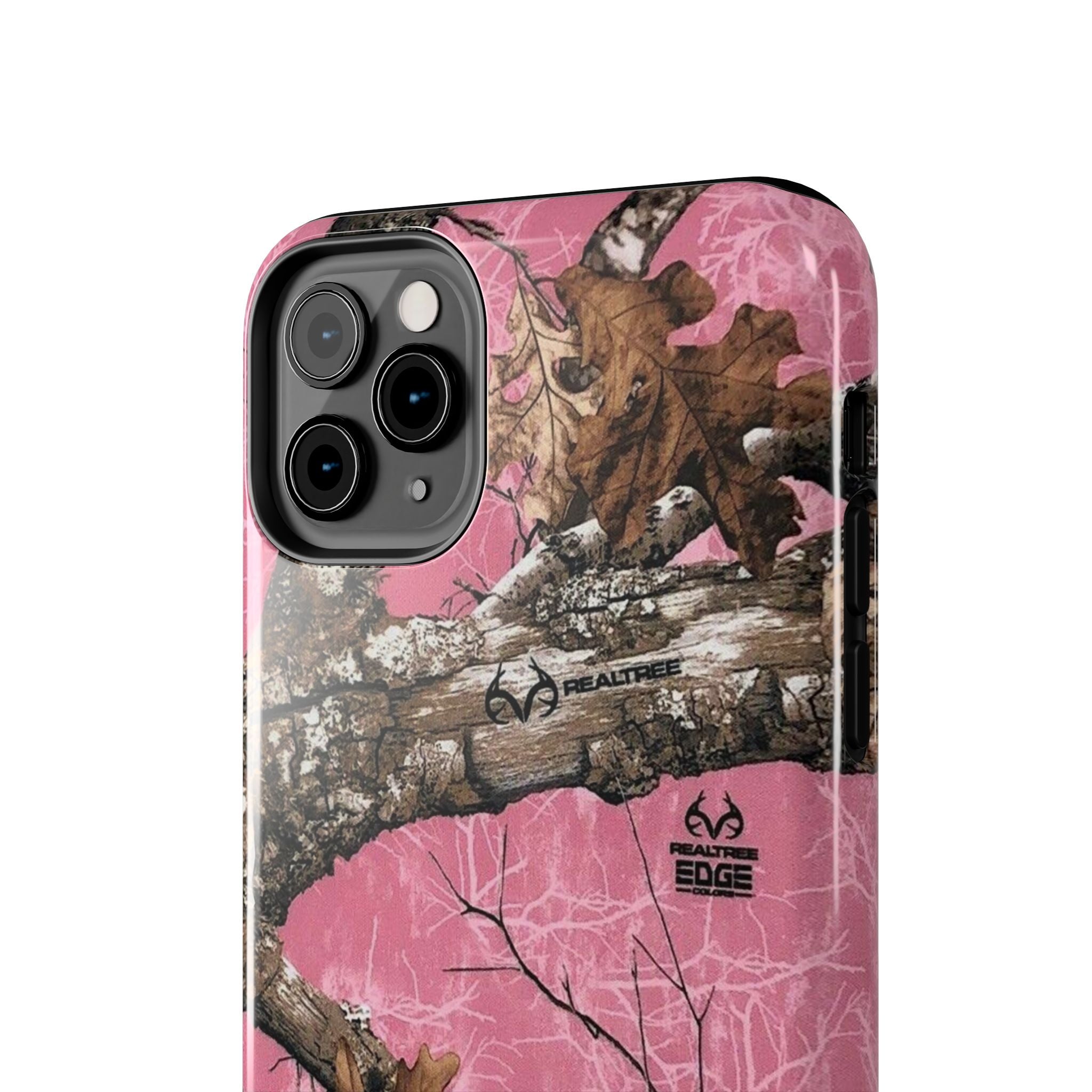 Pink Camo Real Tree Phone Case  - Tough Impact-Resistant Case