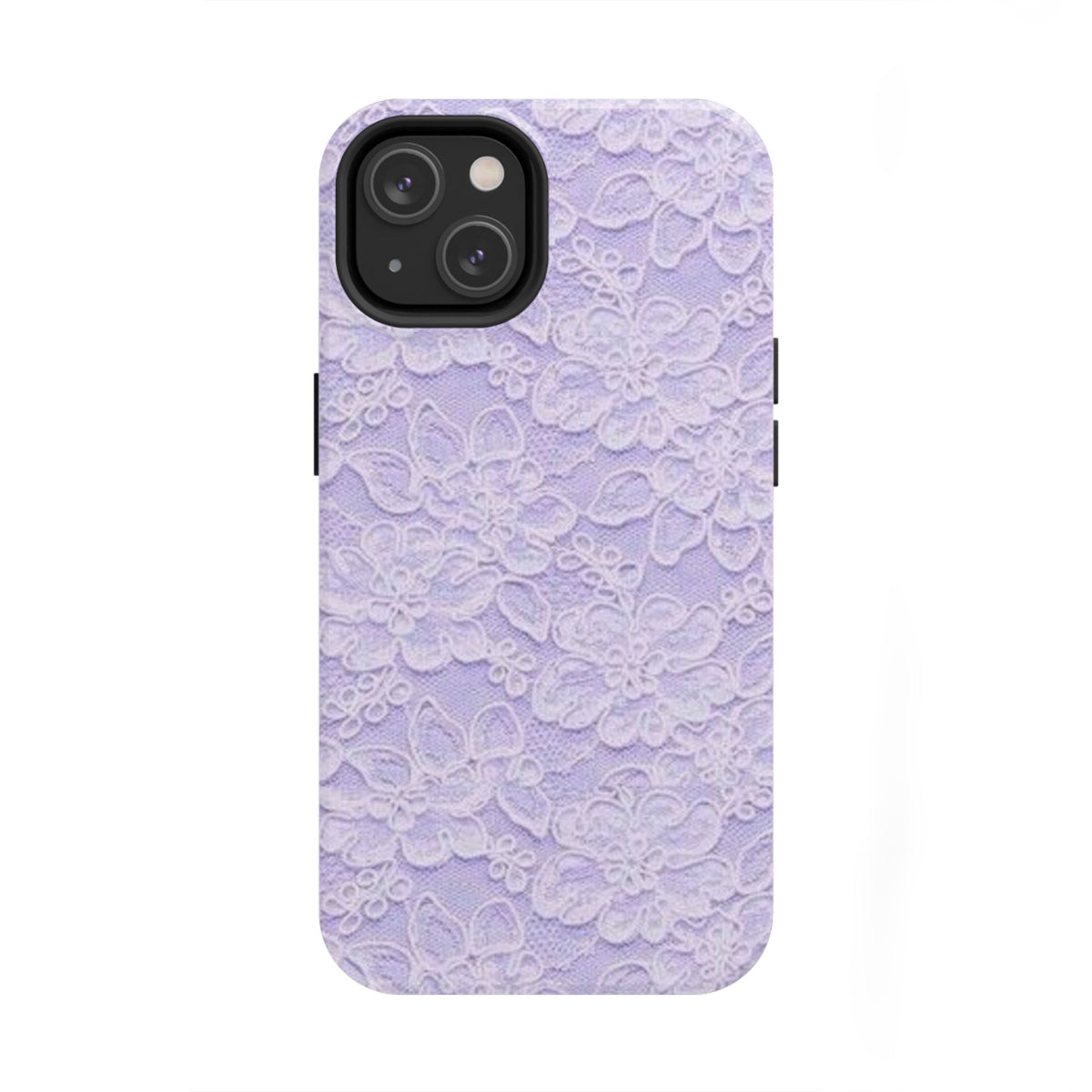Purple Lace Cute Coquette Phone Case
