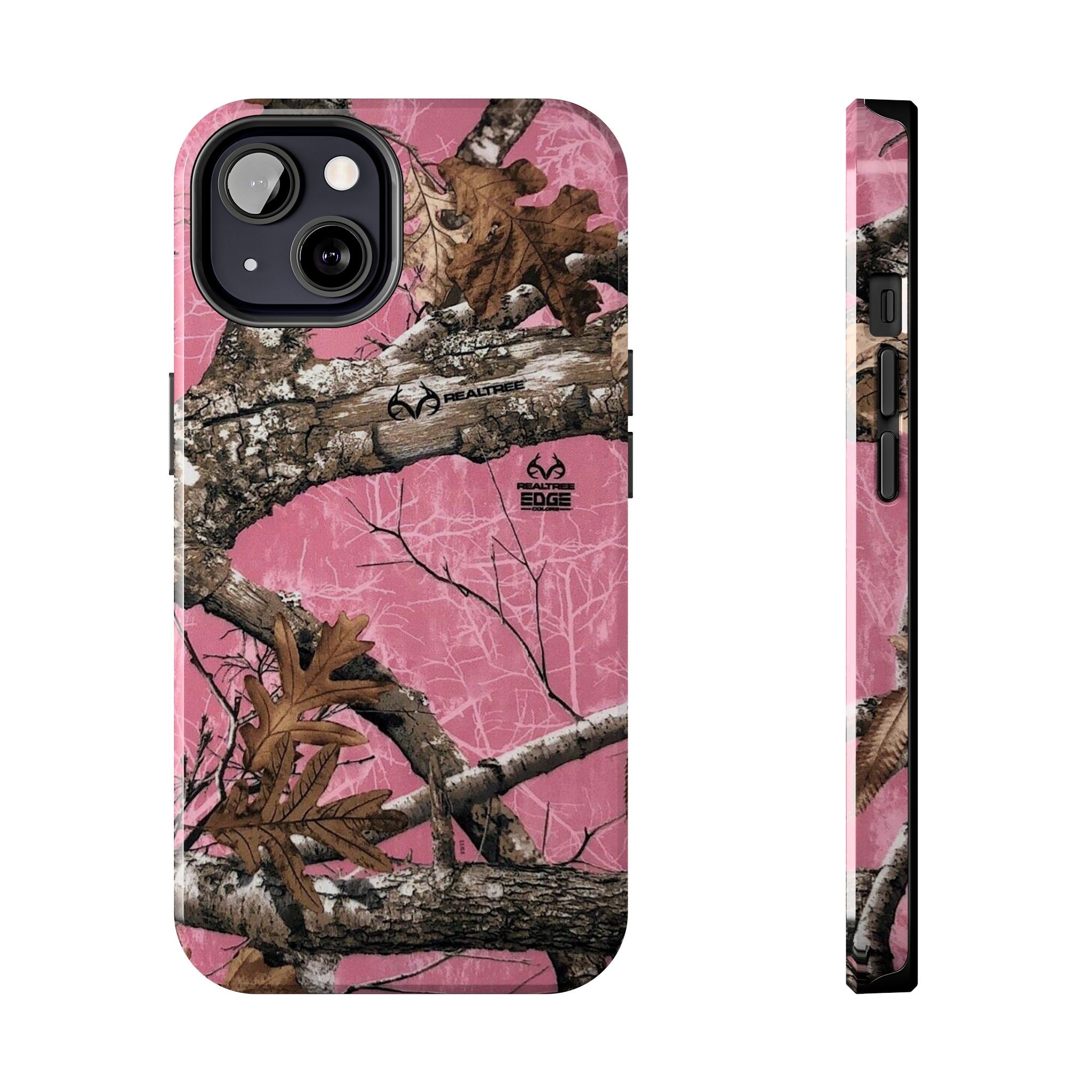 Pink Camo Real Tree Phone Case  - Tough Impact-Resistant Case