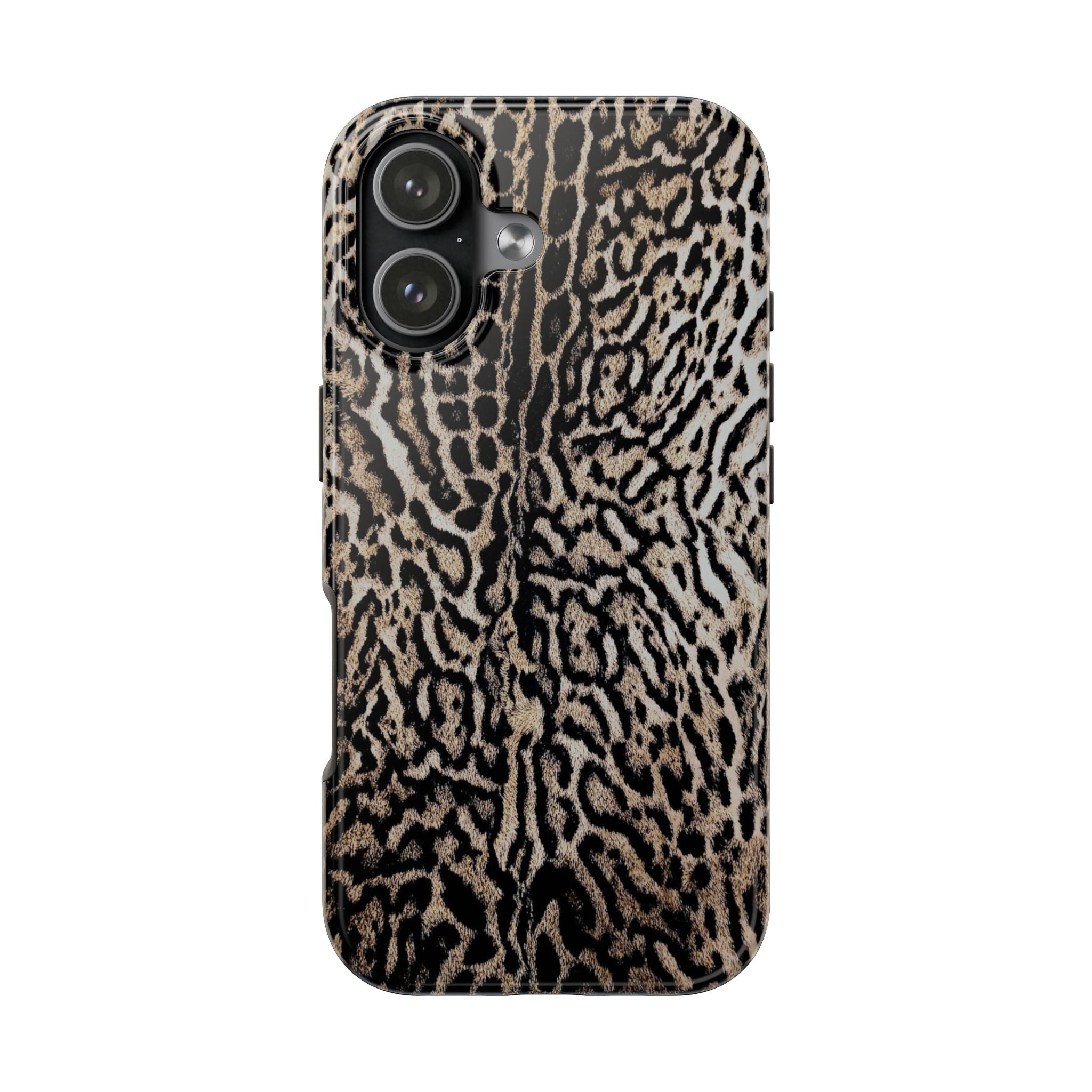 Classic Leopard Cheetah Photo Print Phone Case  - Tough Impact-Resistant Case
