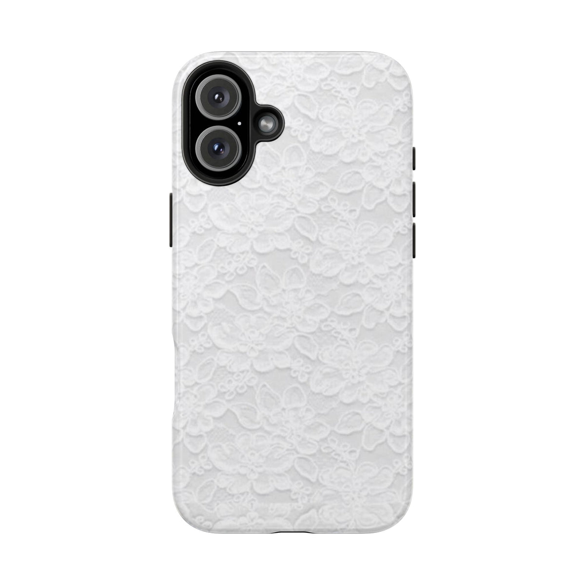White Lace Coquette Phone Case