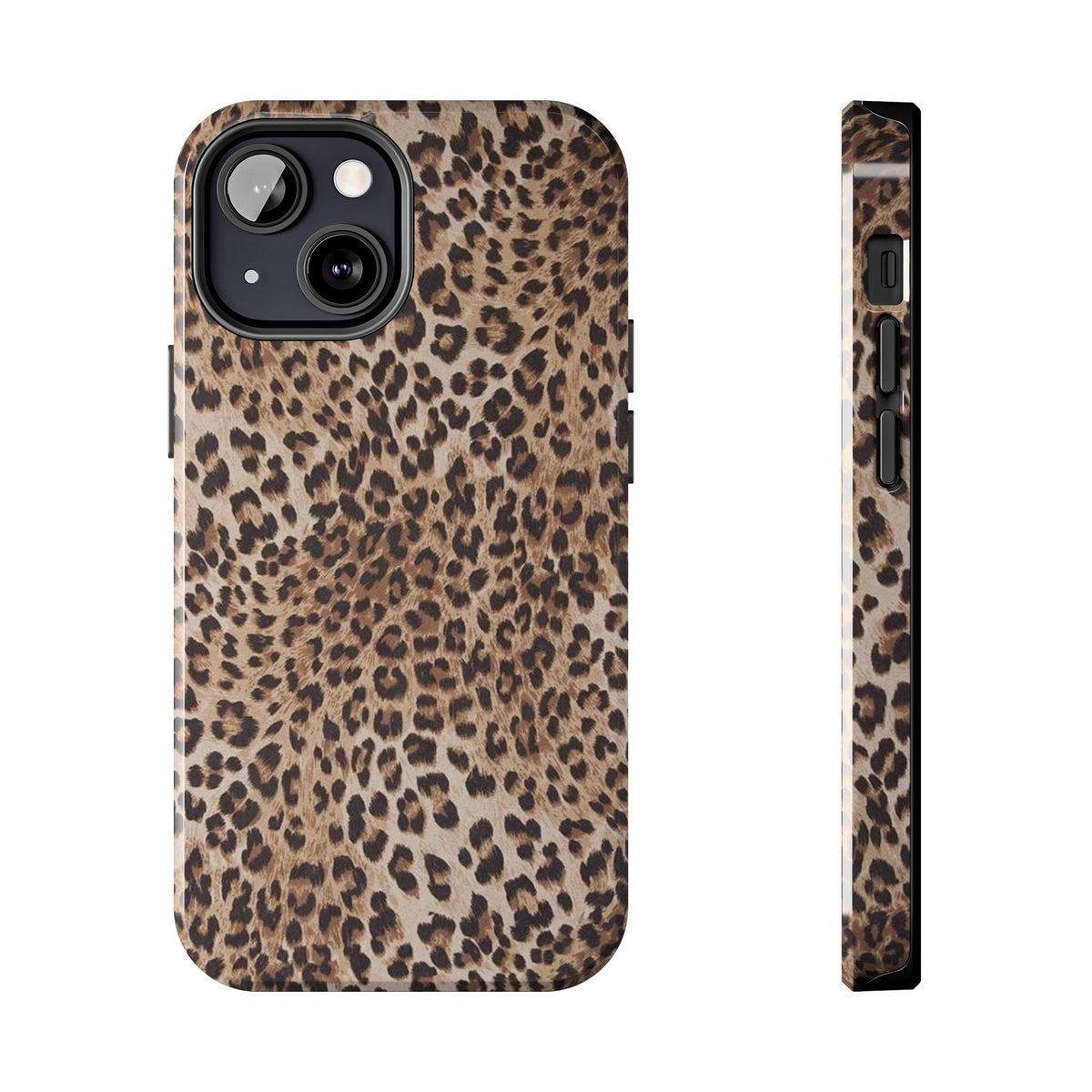 Small Graphic Cheetah Print Phone Case