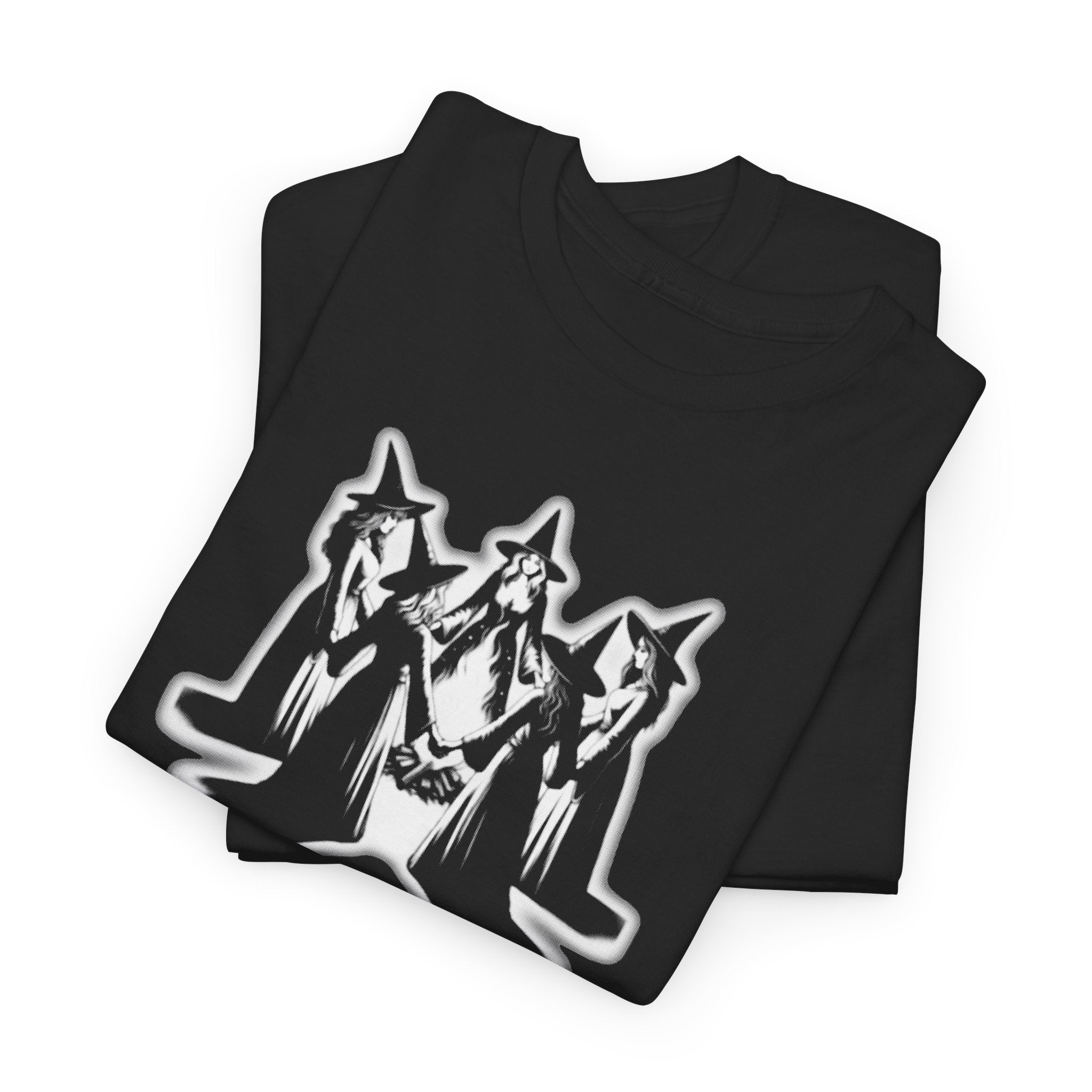 Witches Girls Will Be Girls Witchy Halloween Unisex 100% Cotton Tee