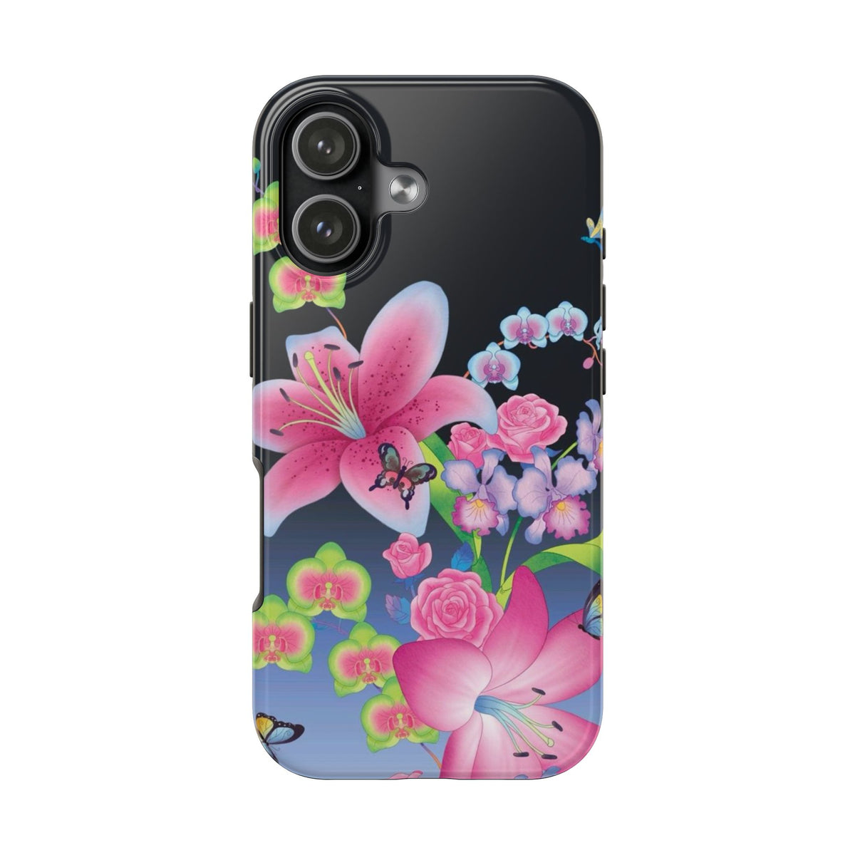 Bright Lily and Orchid  Phone Case