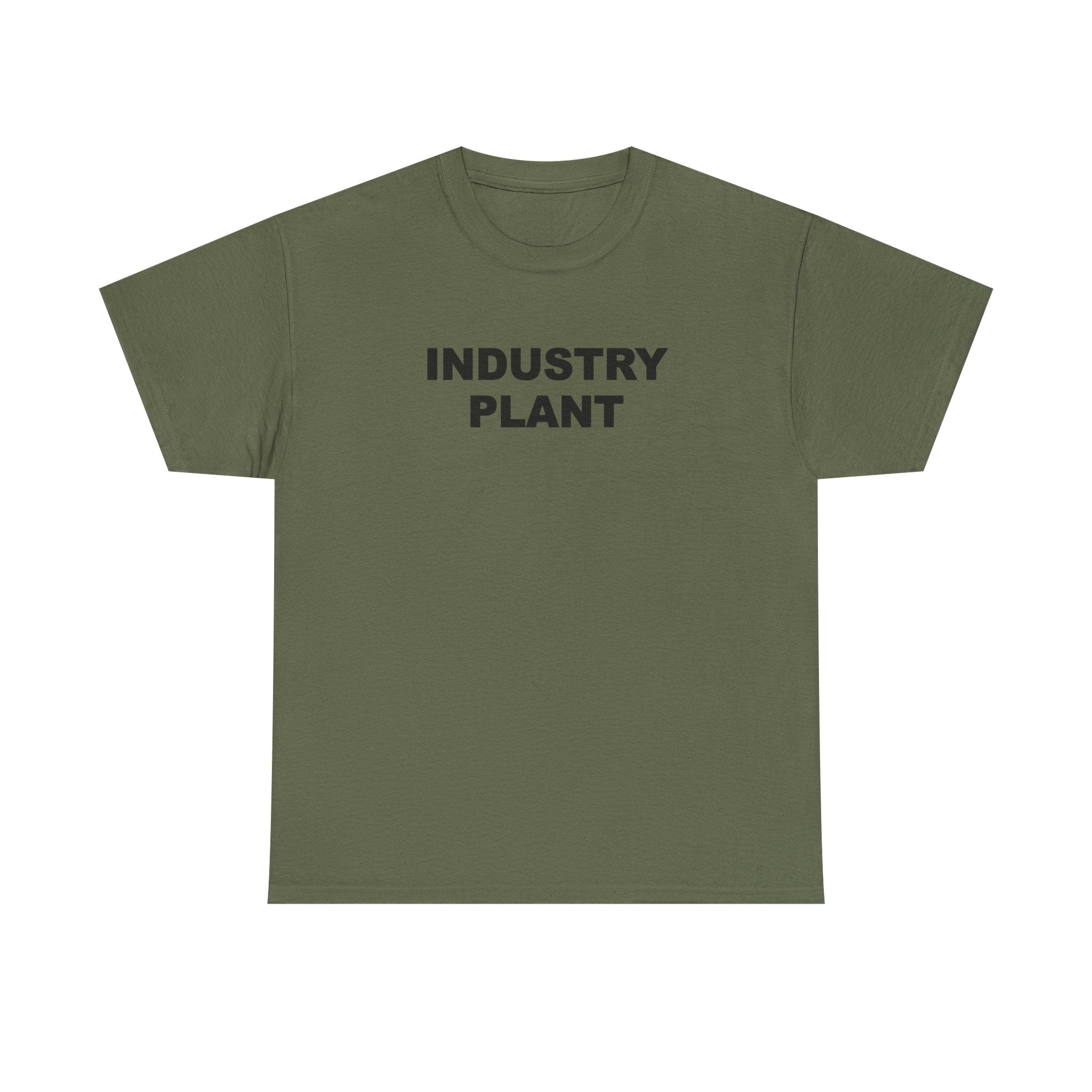 INDUSTRY PLANT Unisex 100% Cotton Tee