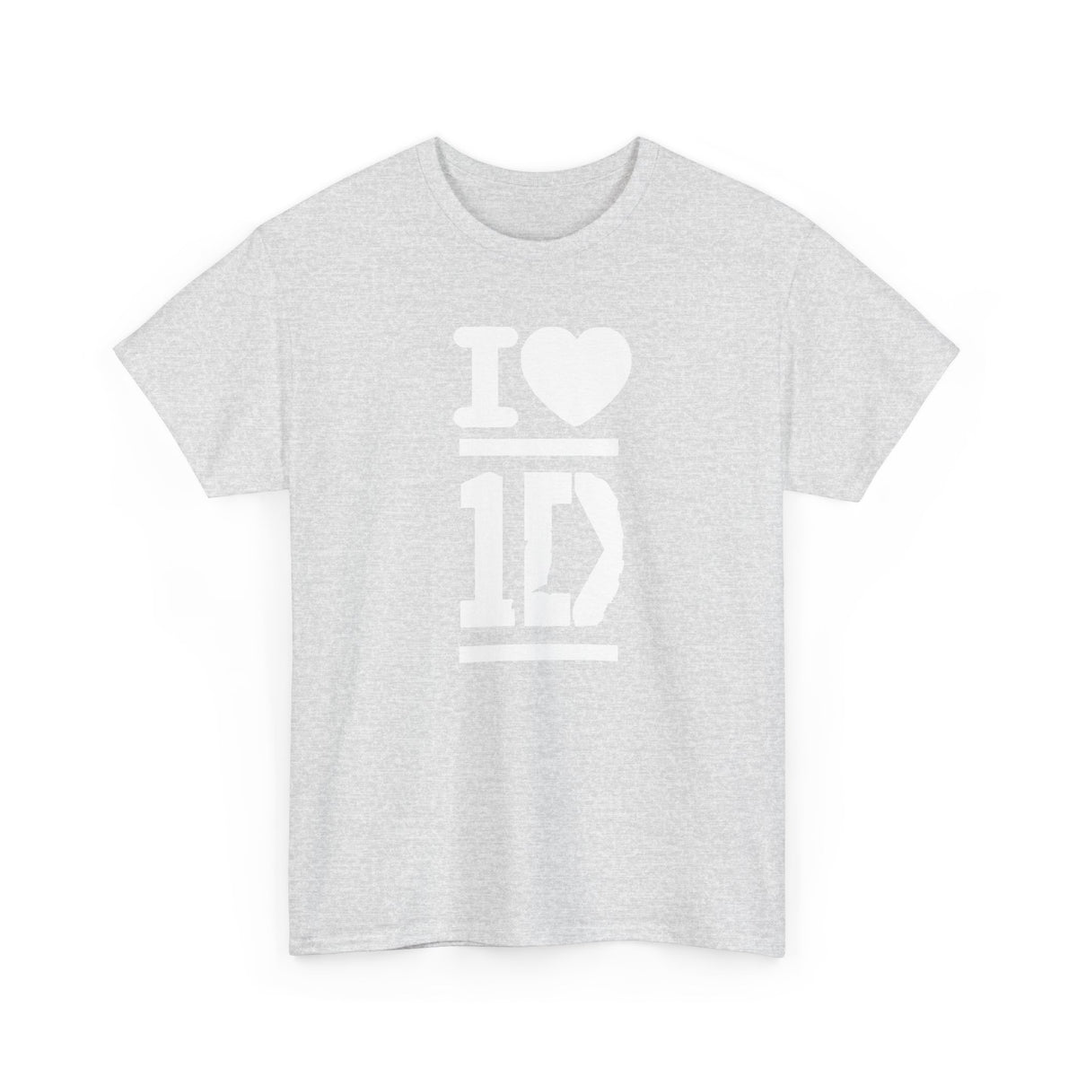 One Direction Shirt I heart 1D Harry Styles Lyric Inspired 100% Cotton Shirt