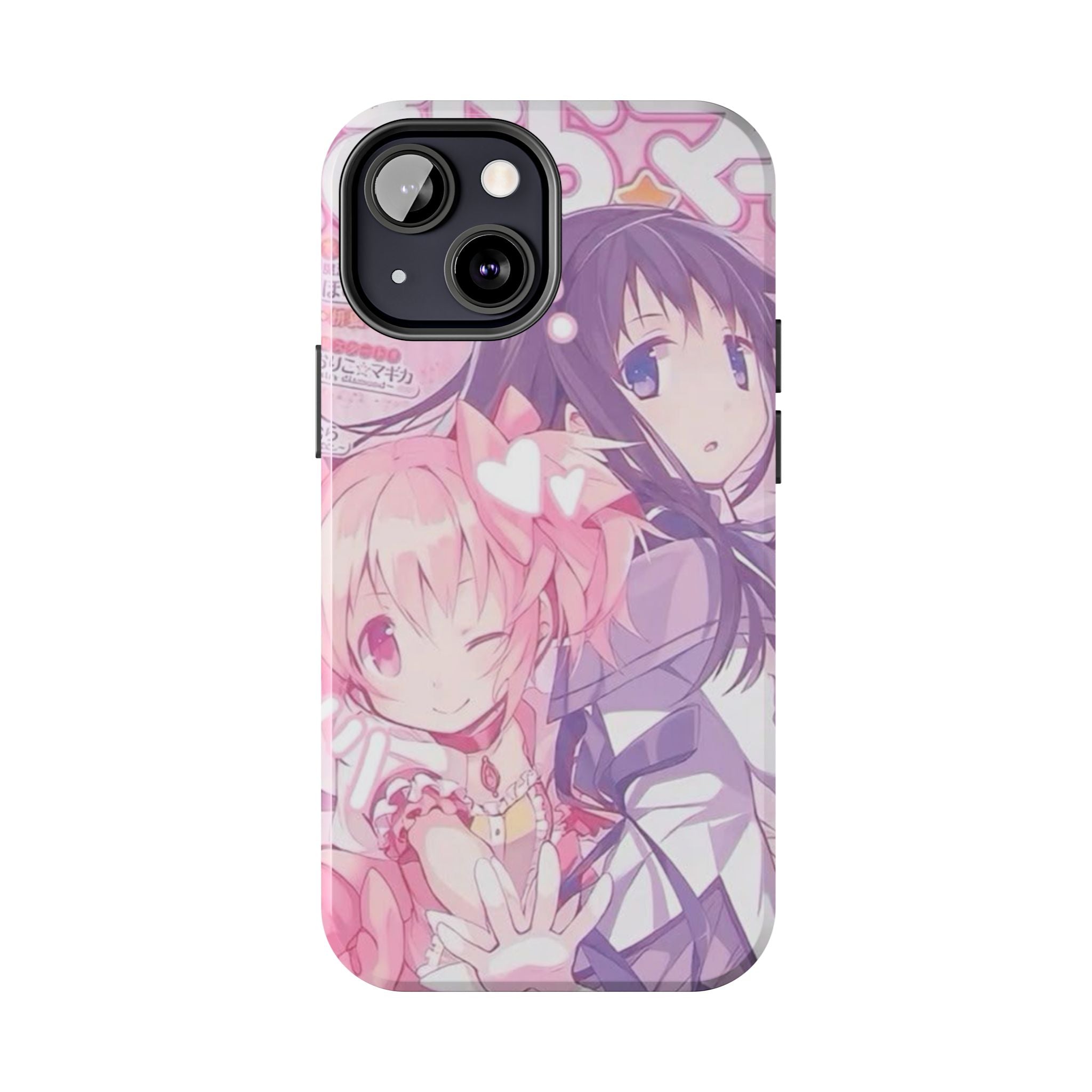 Cute Pink and Purple Anime Phone Case