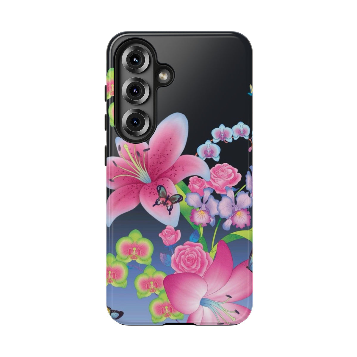 Bright Lily and Orchid  Phone Case
