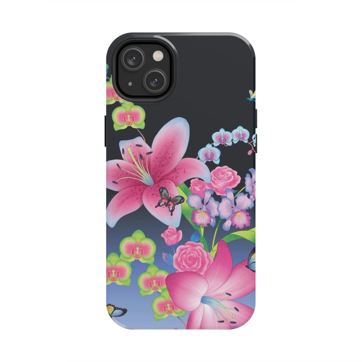 Bright Lily and Orchid  Phone Case