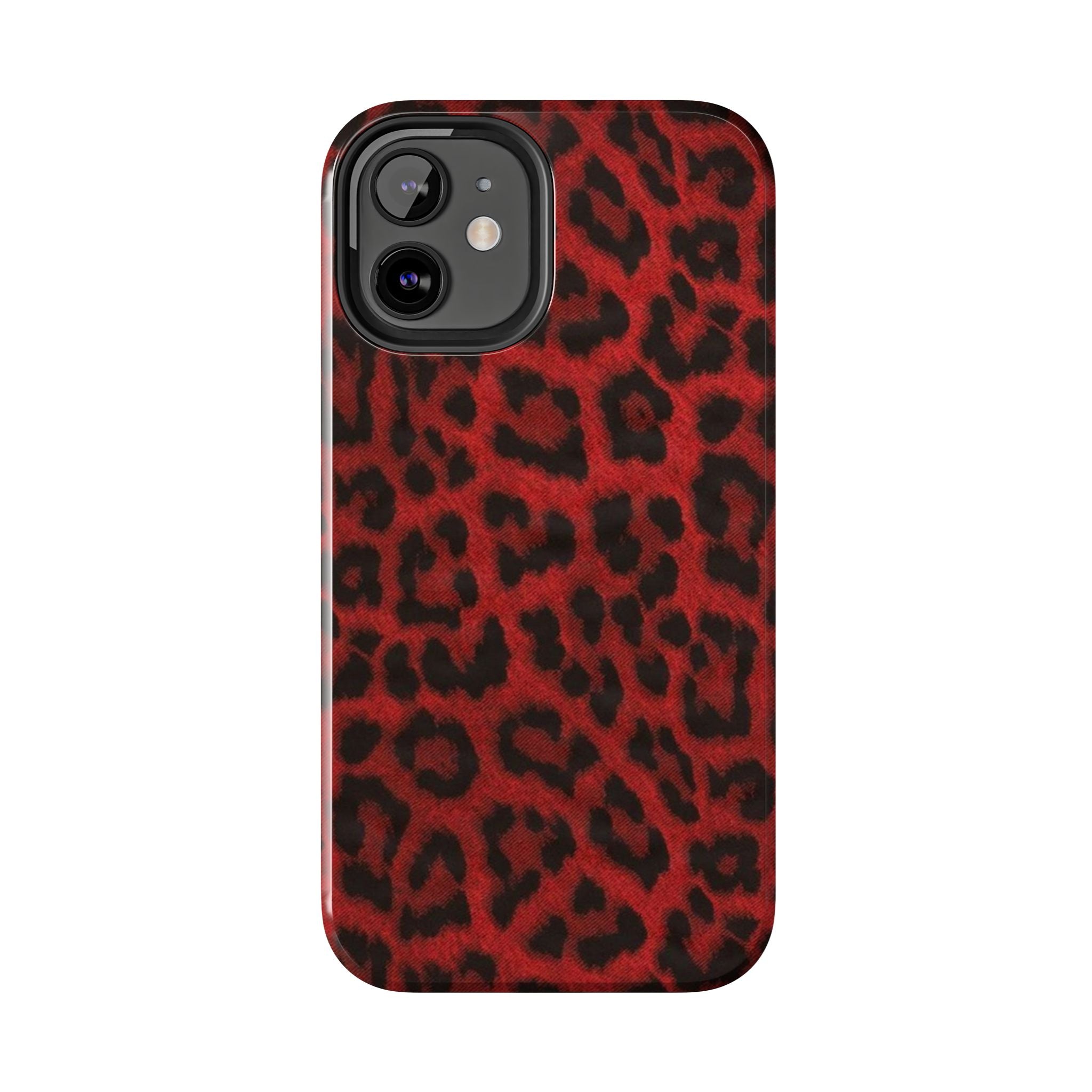 Red Cheetah Leopard Phone Case  - Tough Impact-Resistant Case