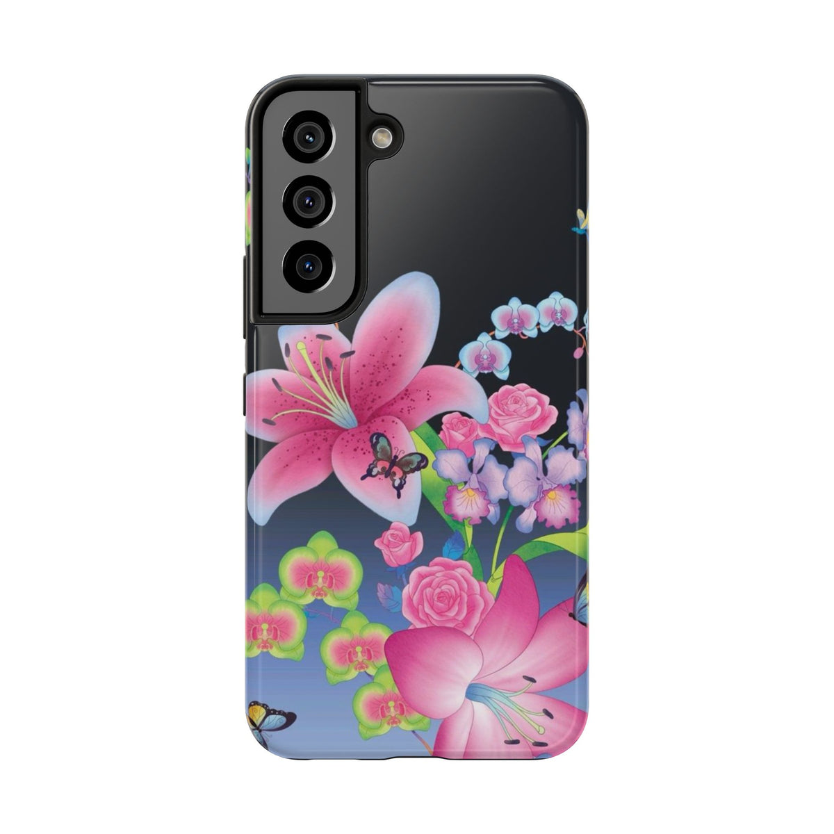 Bright Lily and Orchid  Phone Case