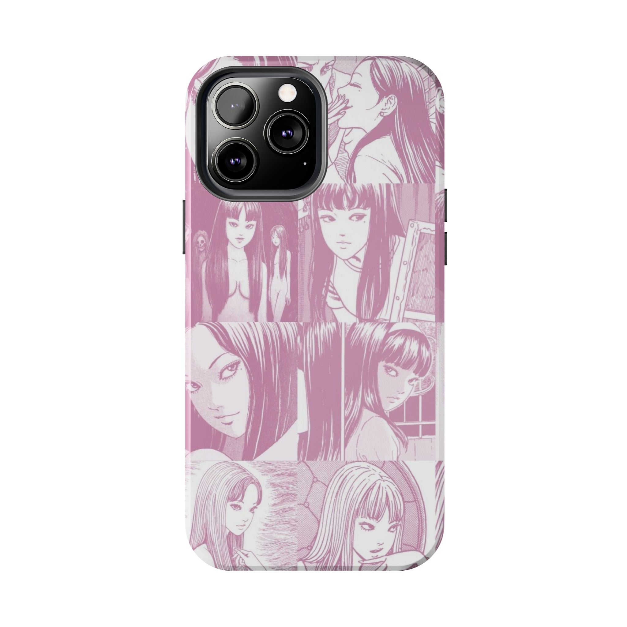 Cute Pink Anime Girl Comic BookPhone Case  - Tough Impact-Resistant Cases