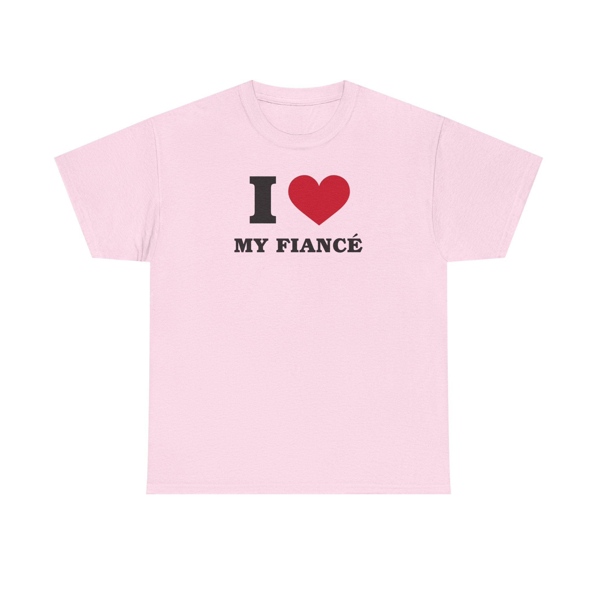 I Heart My Fiancé 100% Cotton Tee