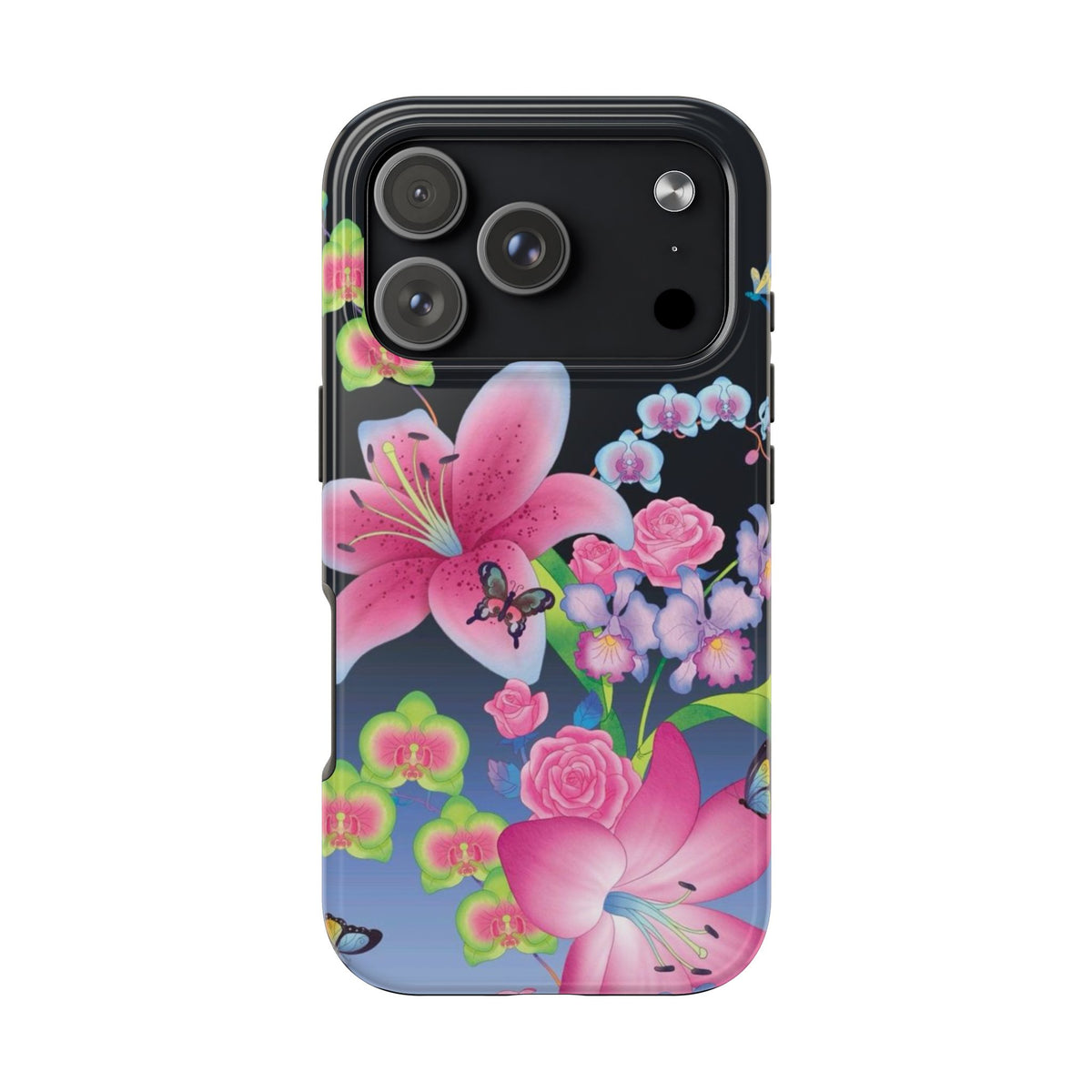 Bright Lily and Orchid  Phone Case