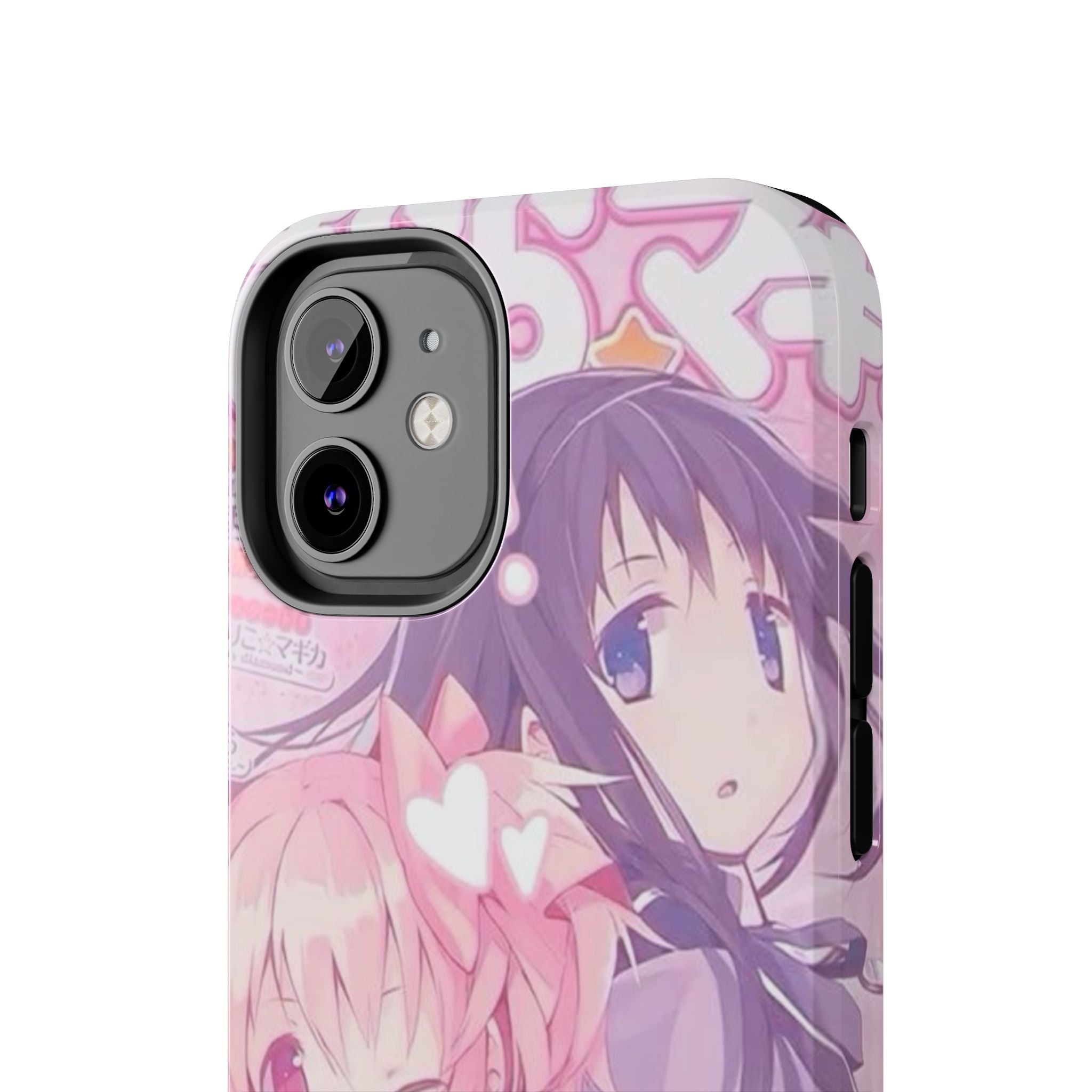 Cute Pink and Purple Anime Phone Case