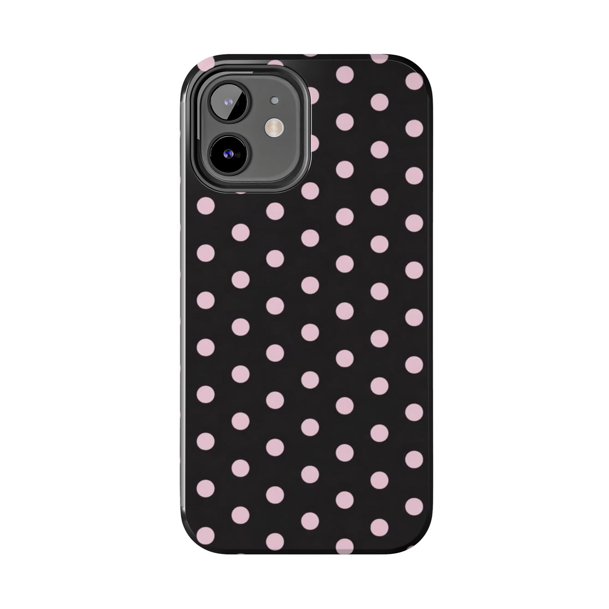 Black and Pink Spots Phone Case