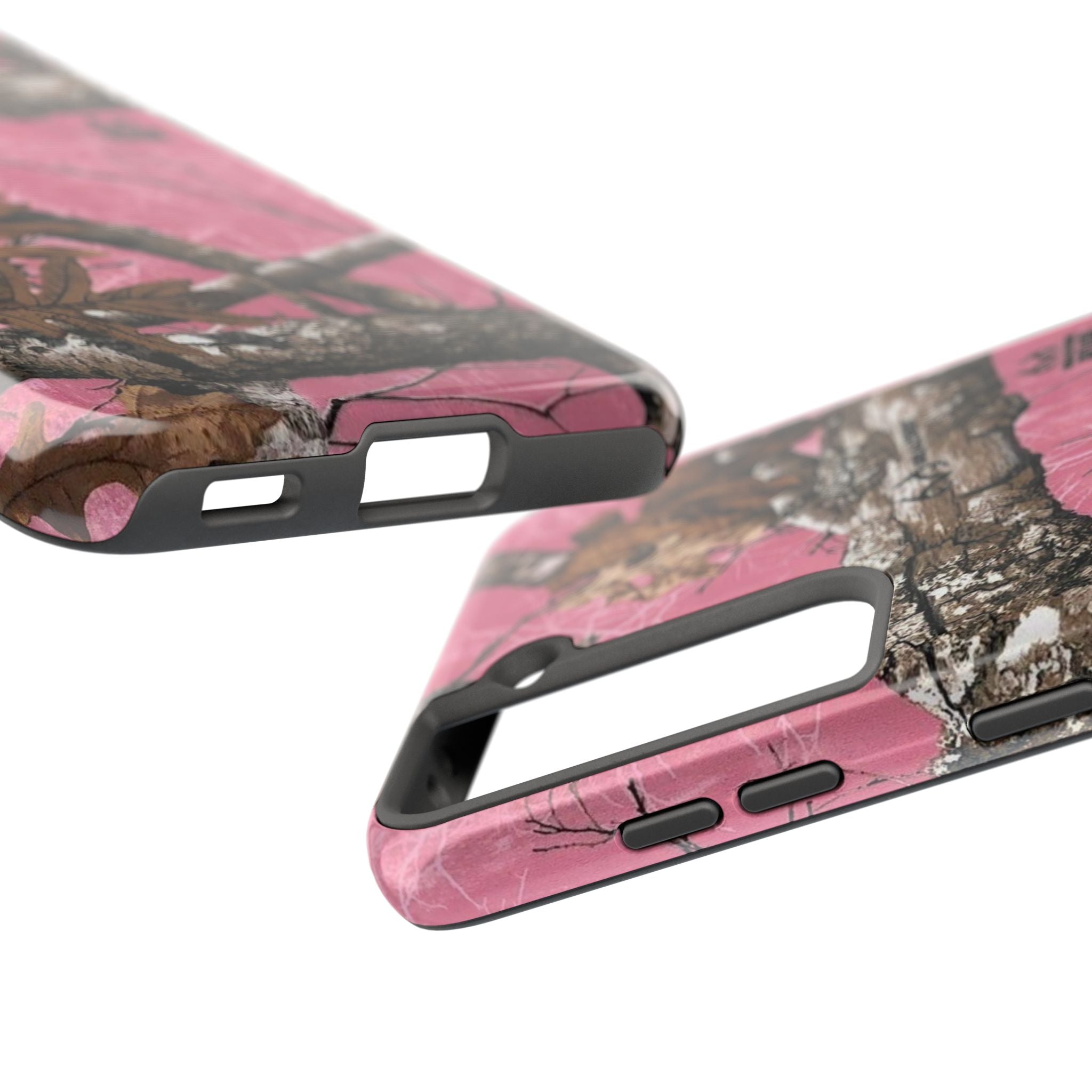 Pink Camo Real Tree Phone Case  - Tough Impact-Resistant Case