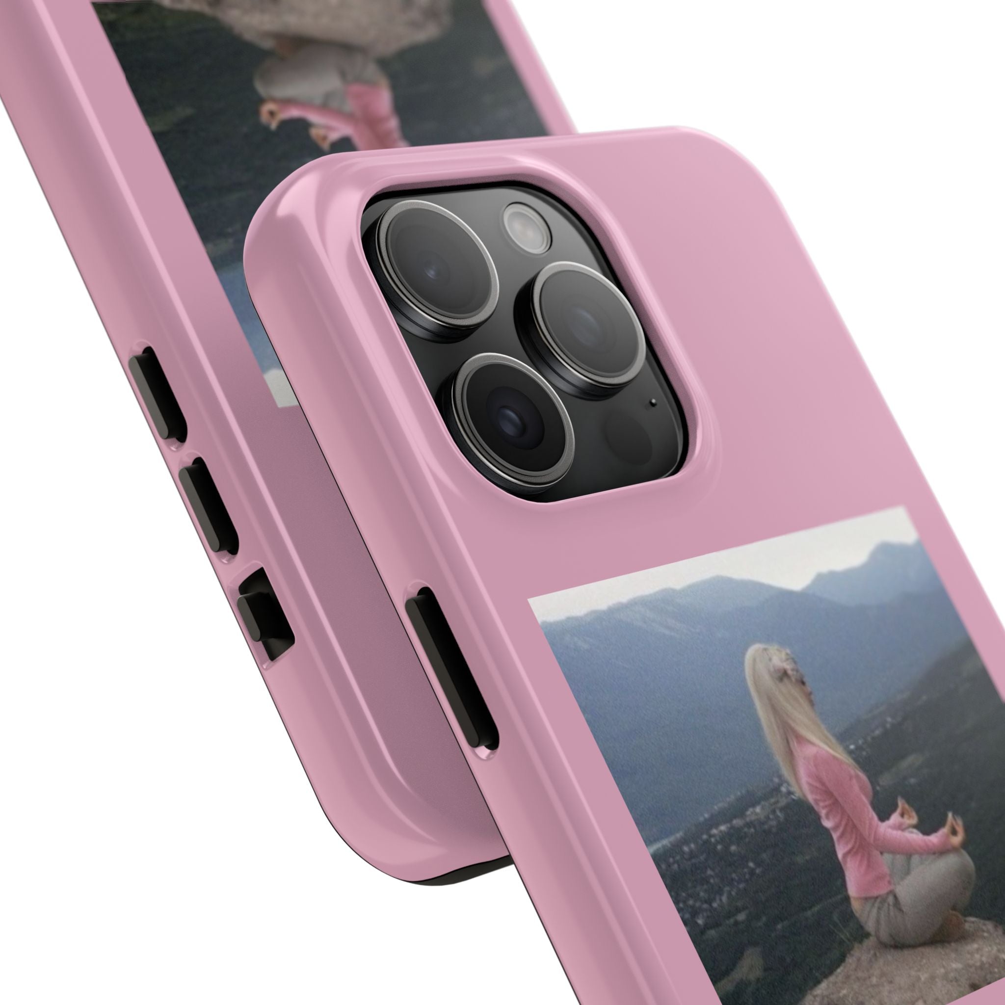 Manifestation Yoga Girl Manifesting Meme Phone Case