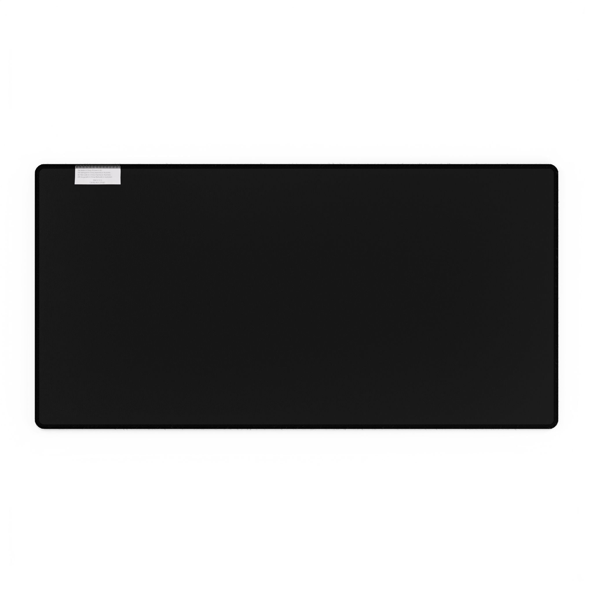 Textured Florals with black background - Mouse pad large desk mats