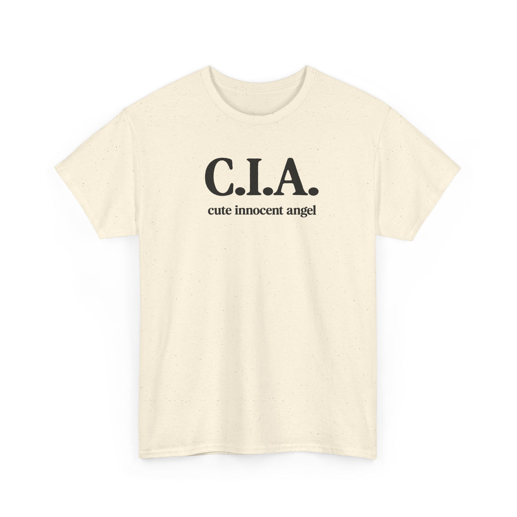 C.I.A. Cute Innocent Angel 100% Cotton Tee