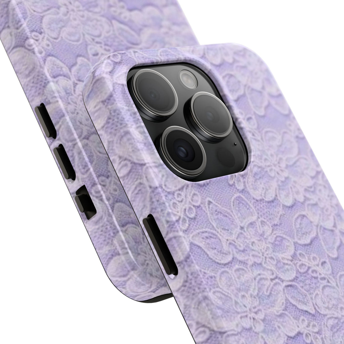 Purple Lace Cute Coquette Phone Case