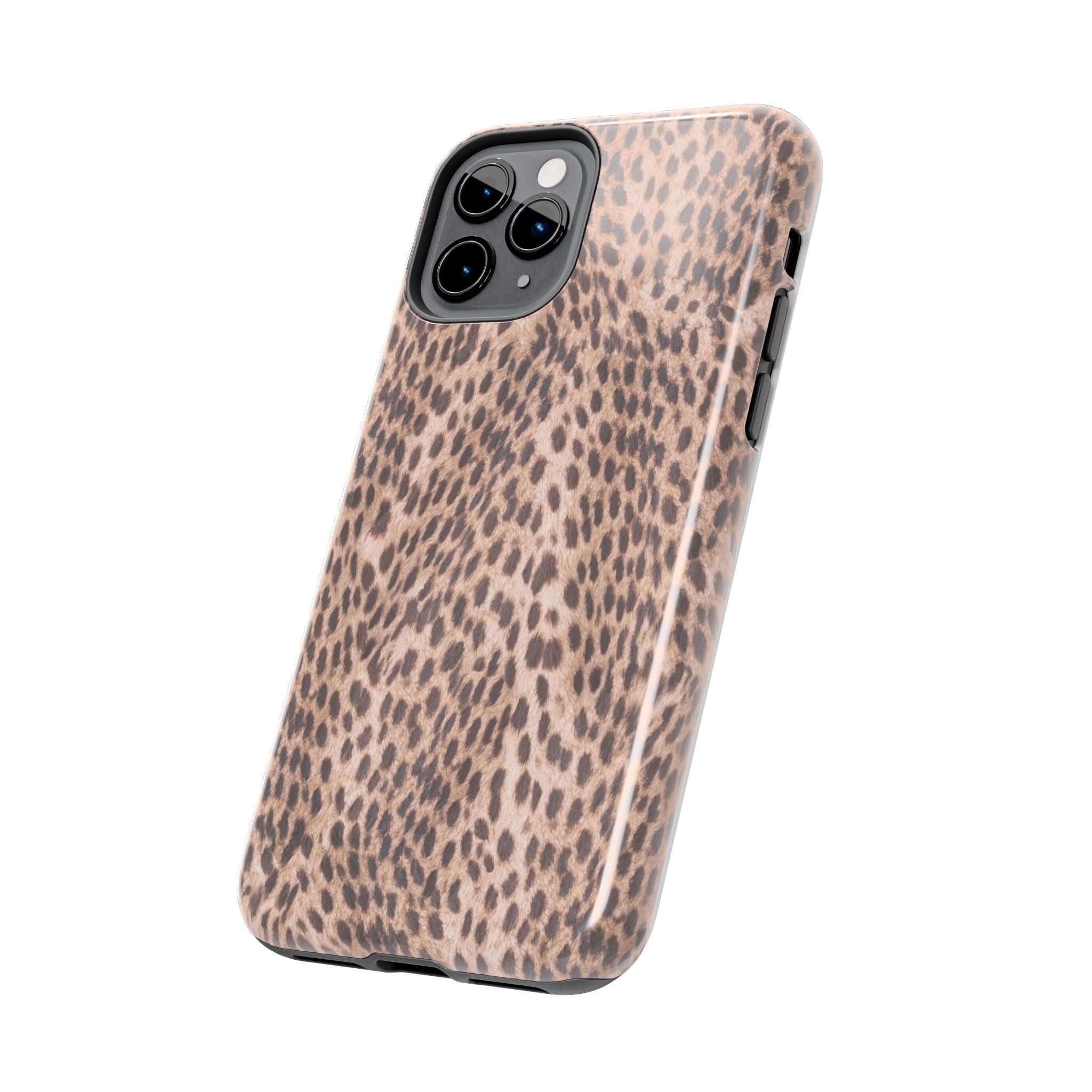 Classy Cheetah Fawn Leopard - Tough Impact-Resistant Case