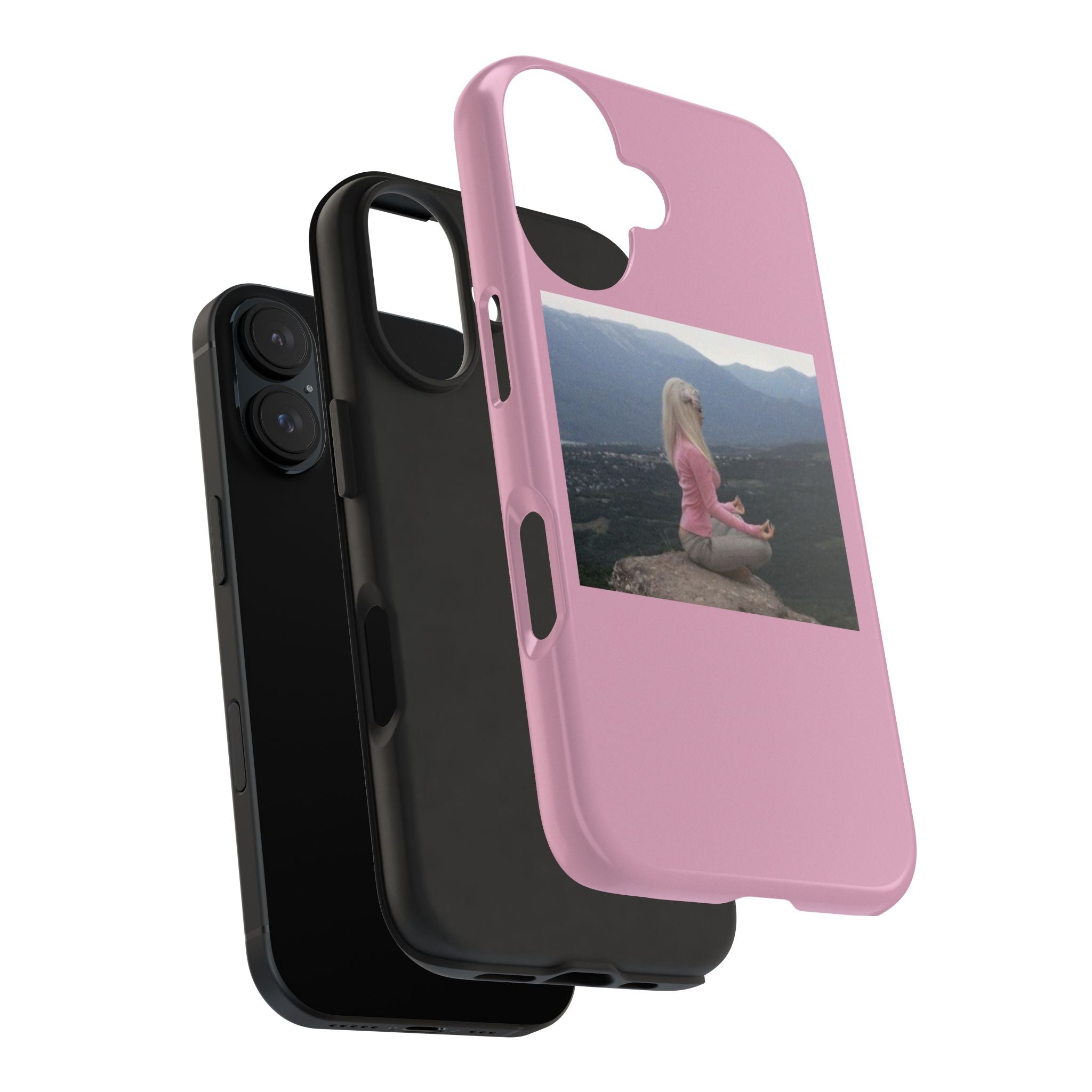 Manifestation Yoga Girl Manifesting Meme Phone Case