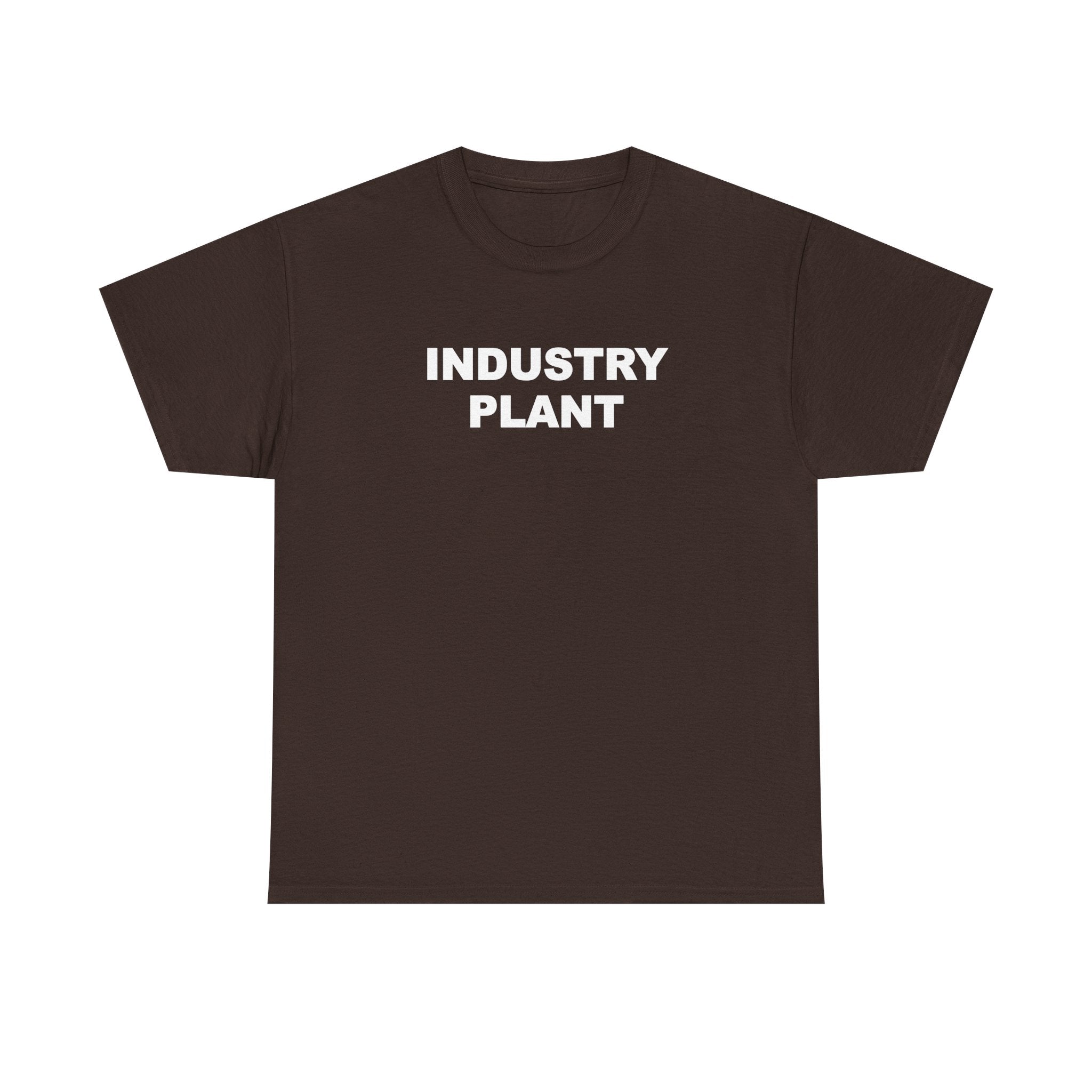 INDUSTRY PLANT Unisex 100% Cotton Tee