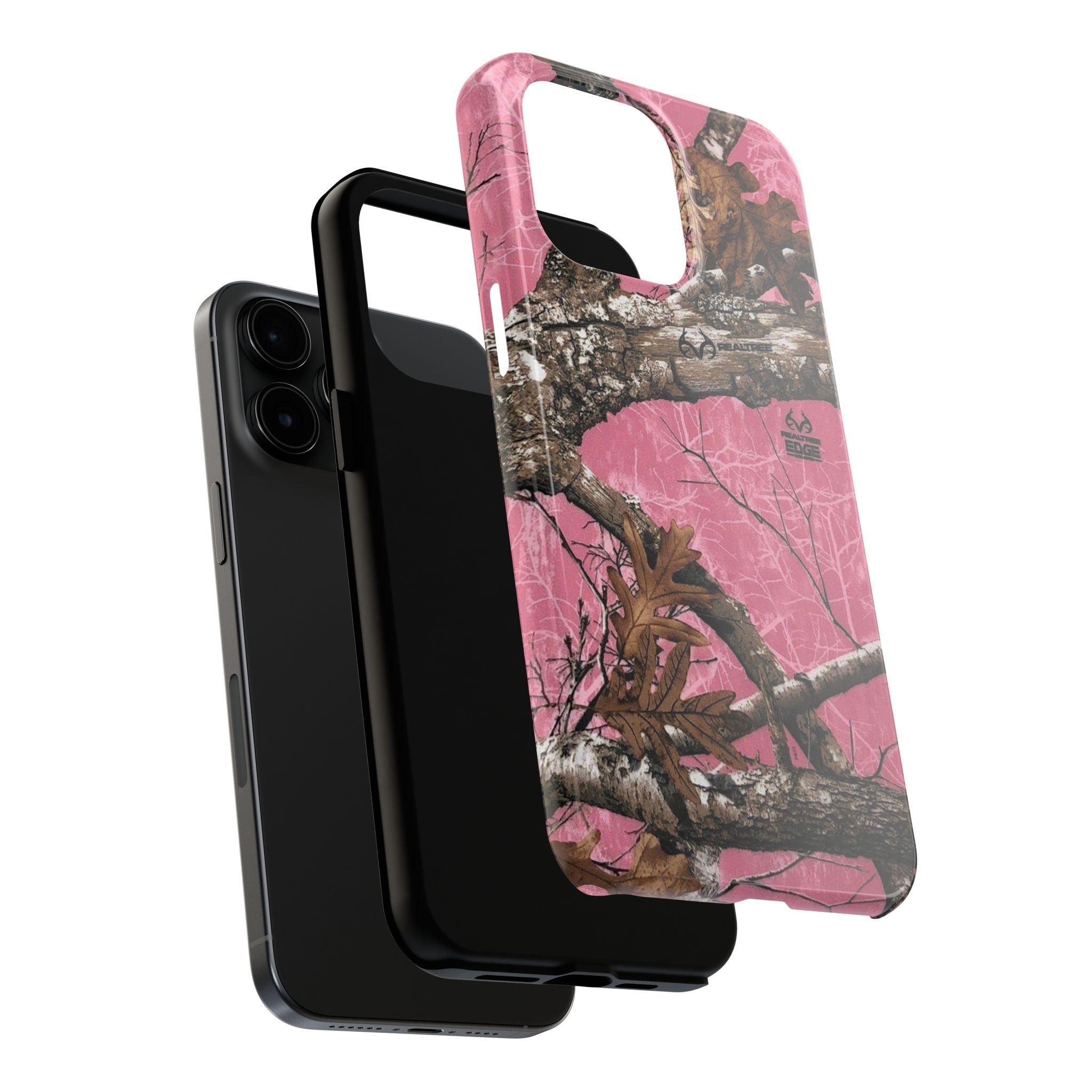 Pink Camo Real Tree Phone Case  - Tough Impact-Resistant Case