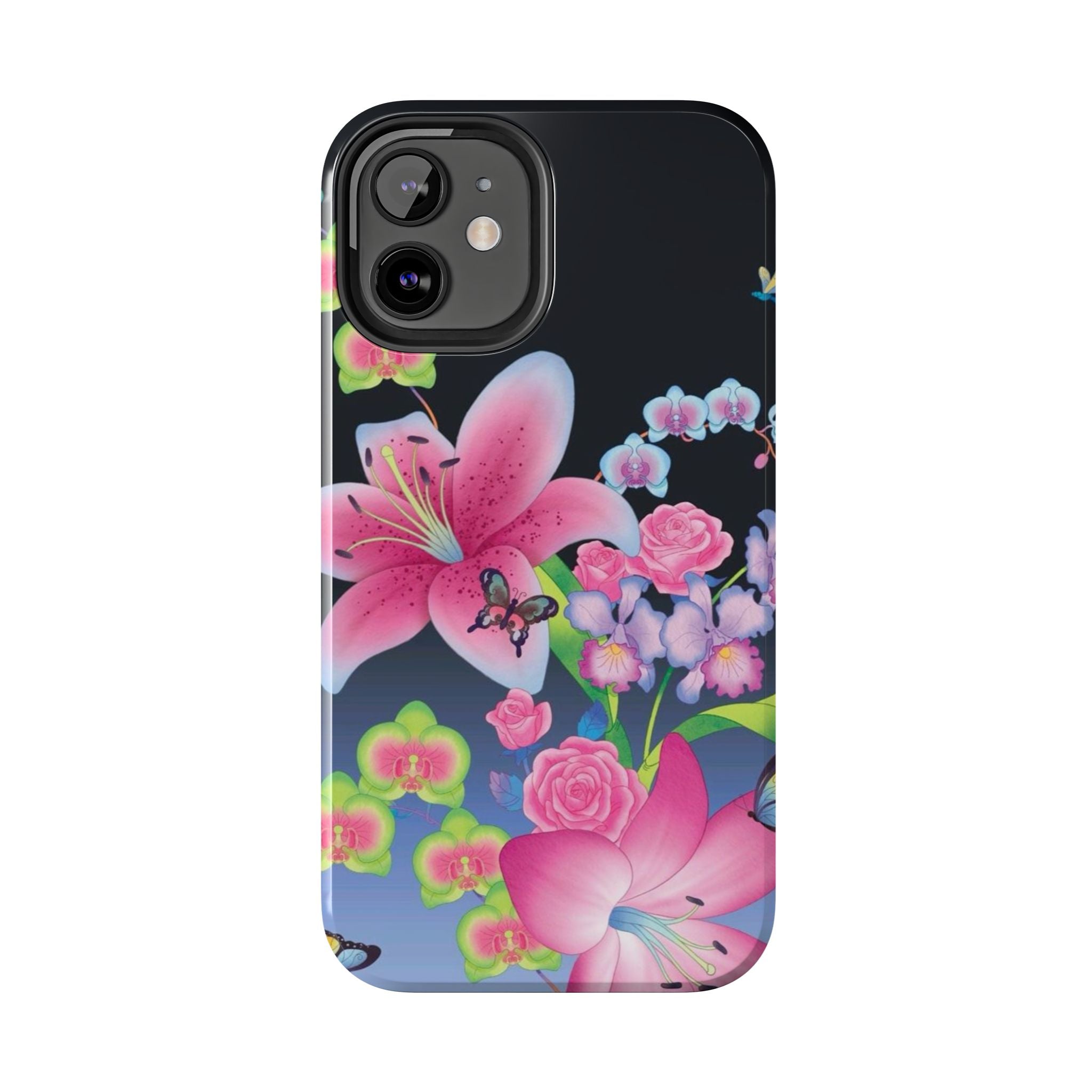 Bright Lily and Orchid  Phone Case