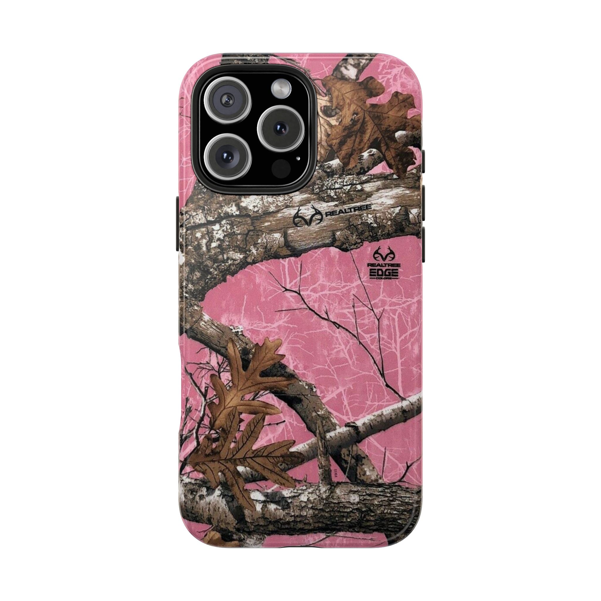 Pink Camo Real Tree Phone Case  - Tough Impact-Resistant Case