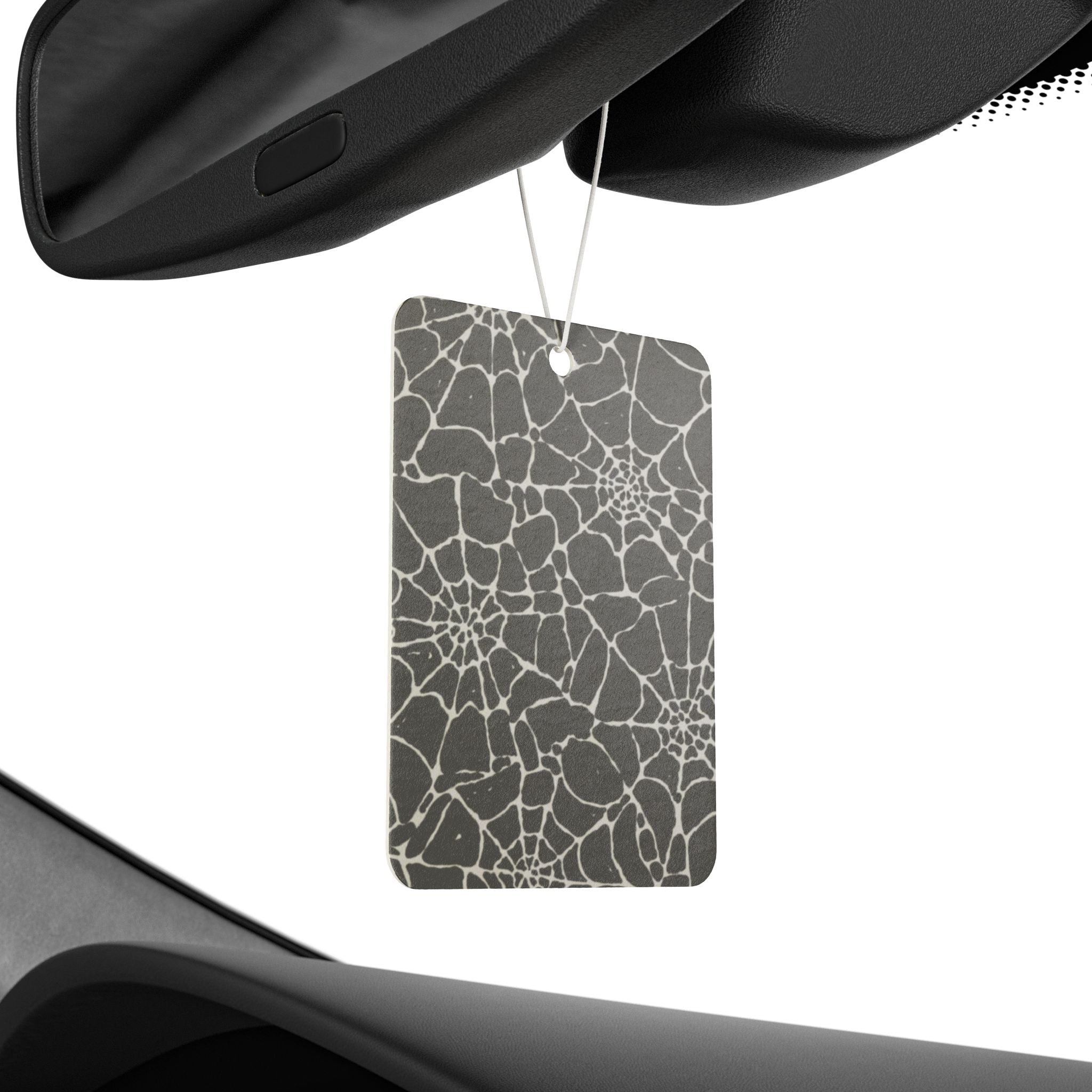 Grunge Spider Web Car Air Freshener