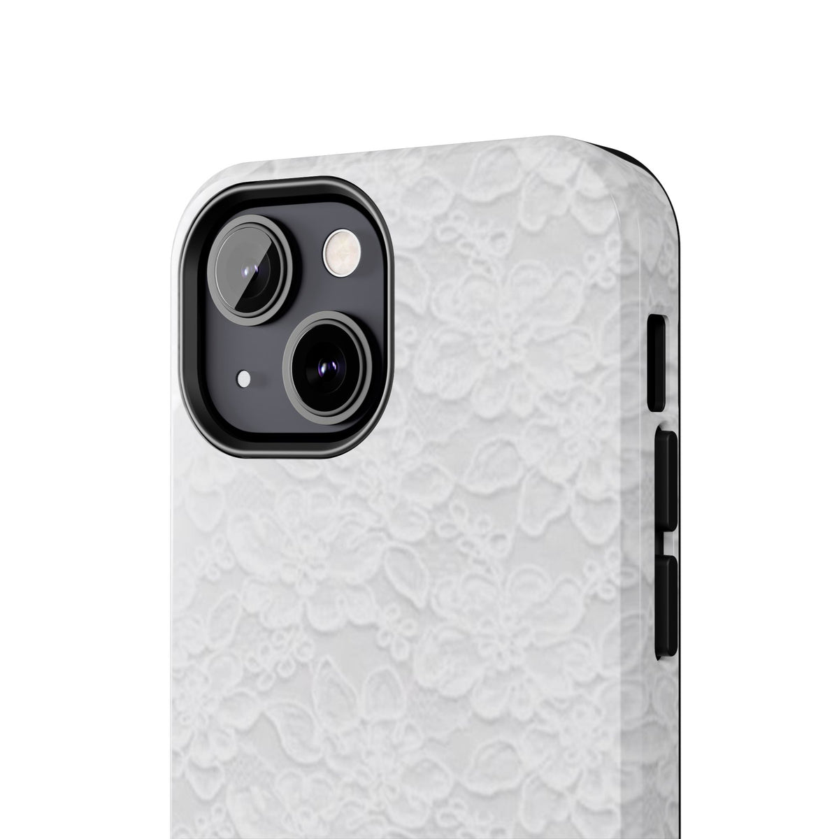 White Lace Coquette Phone Case