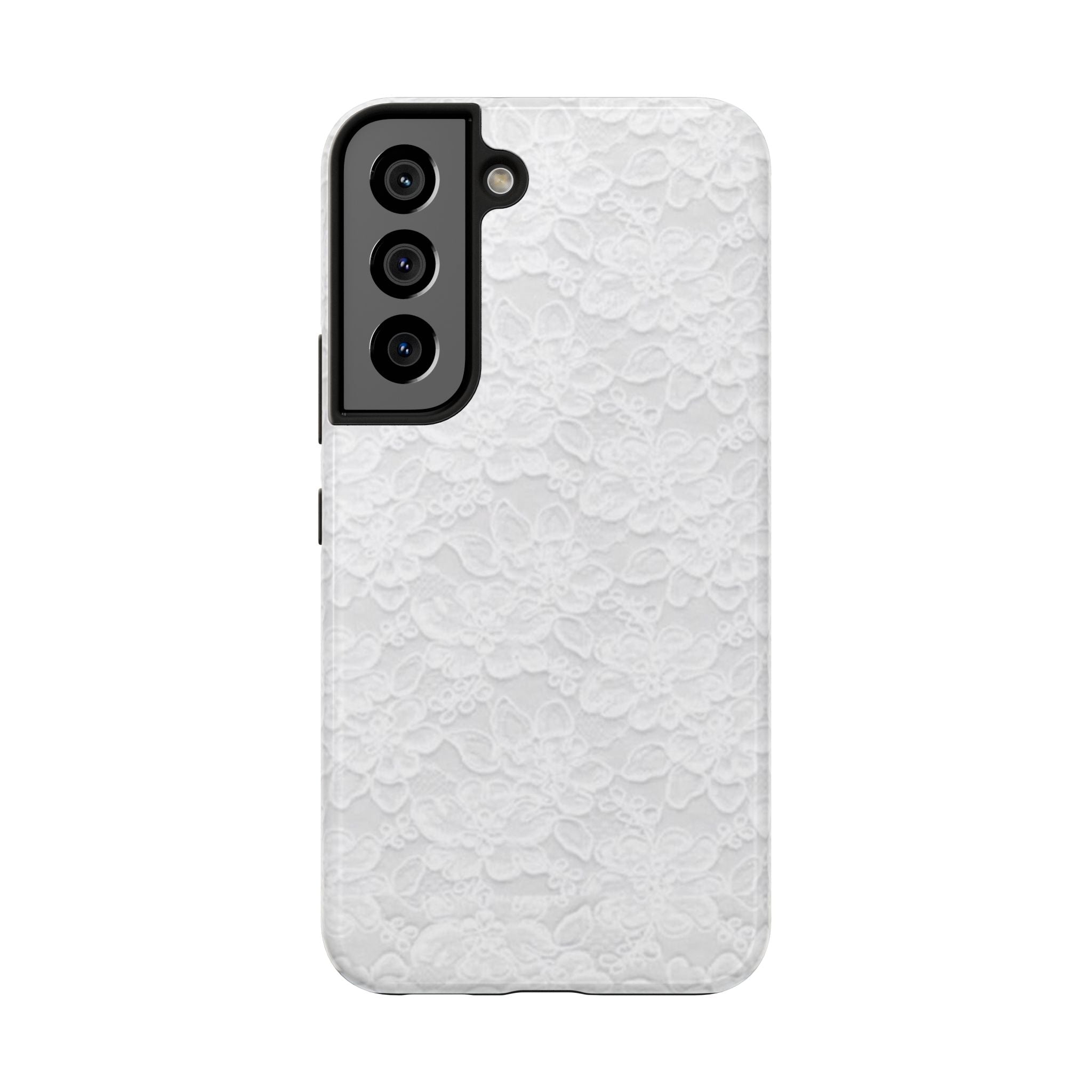 White Lace Coquette Phone Case