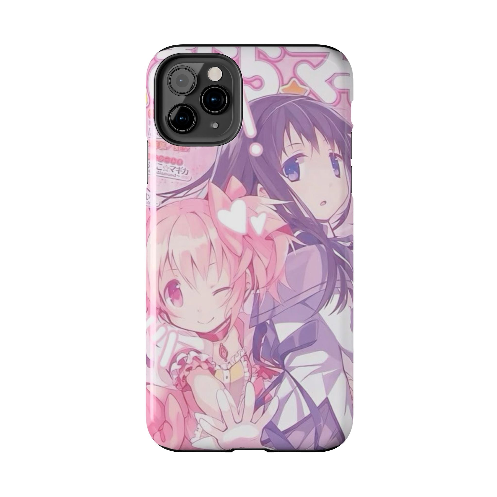 Cute Pink and Purple Anime Phone Case