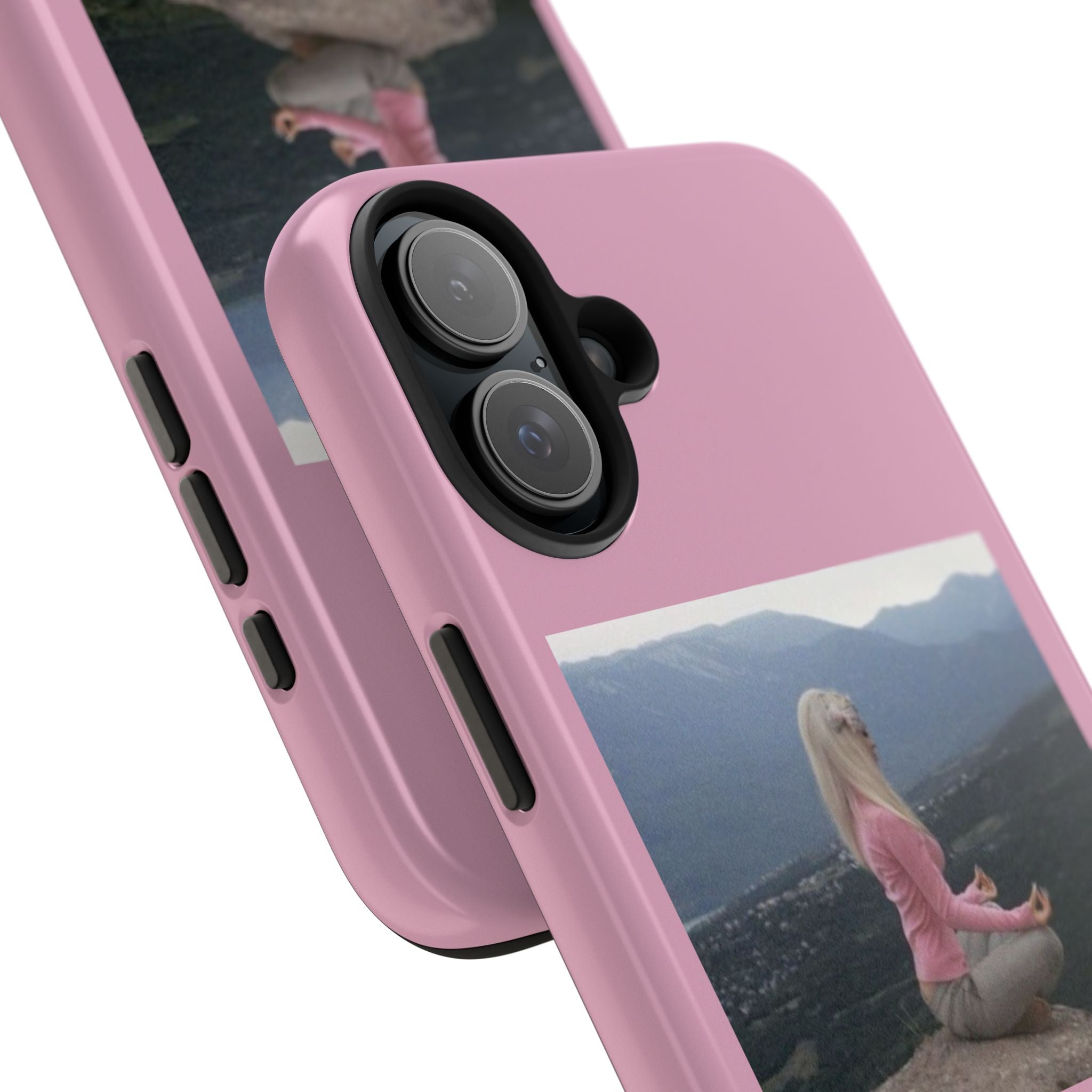 Manifestation Yoga Girl Manifesting Meme Phone Case