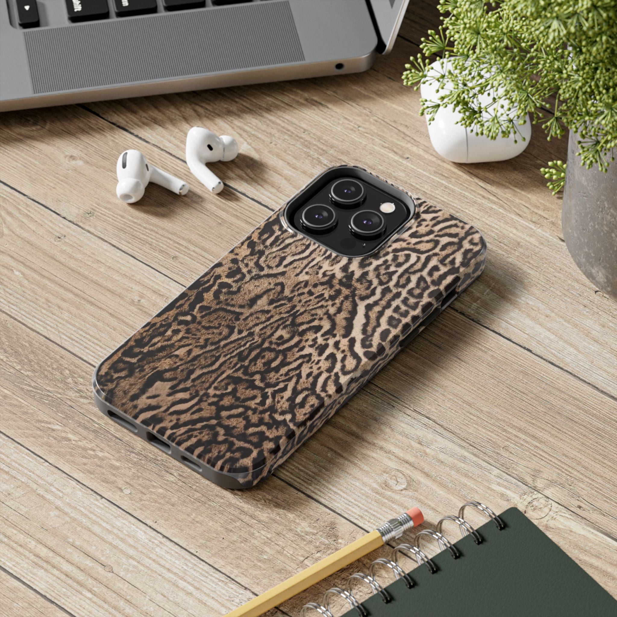 Light Cheetah Leopard Phone Case  - Tough Impact-Resistant Case