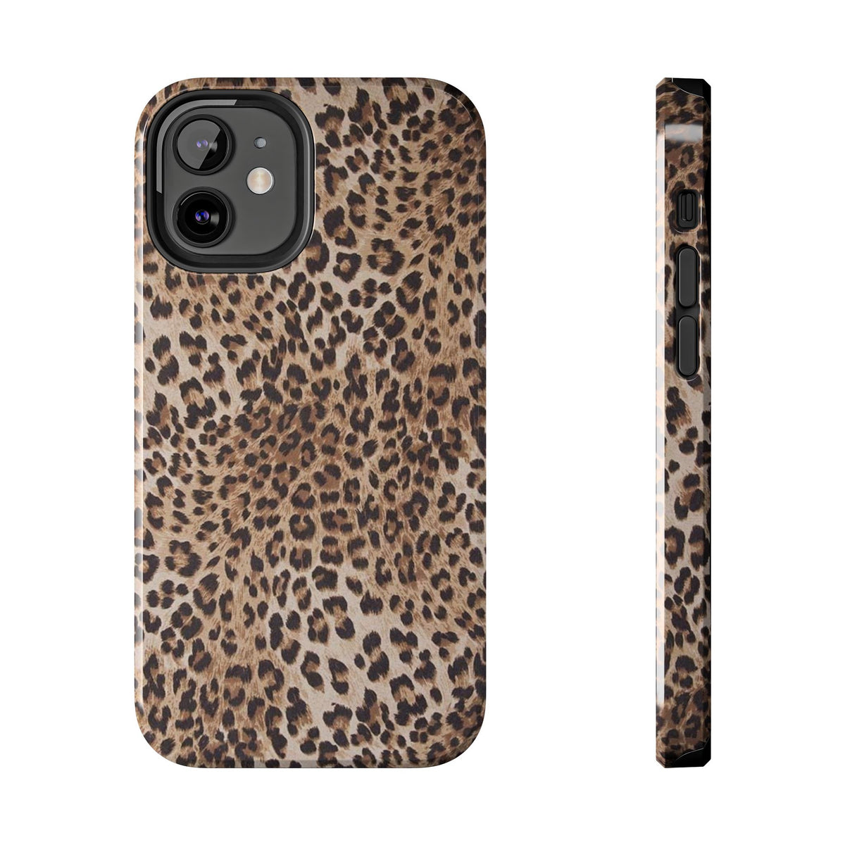 Small Graphic Cheetah Print Phone Case